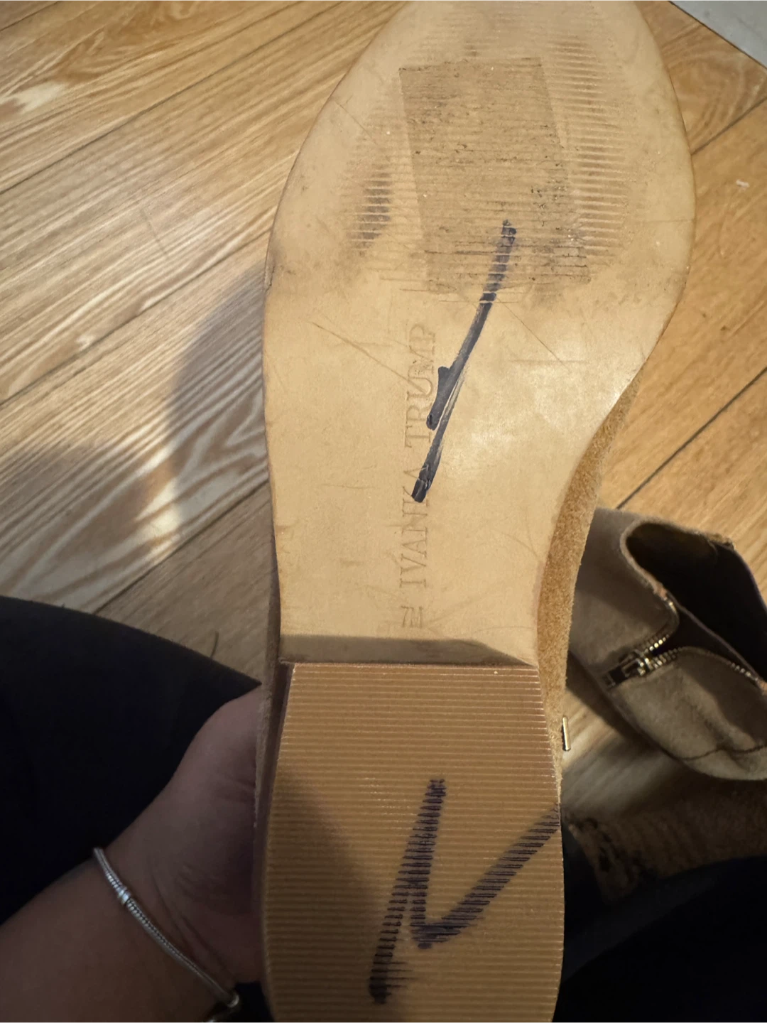 Ivanka Trump Suede Ankle Boots - photo 3