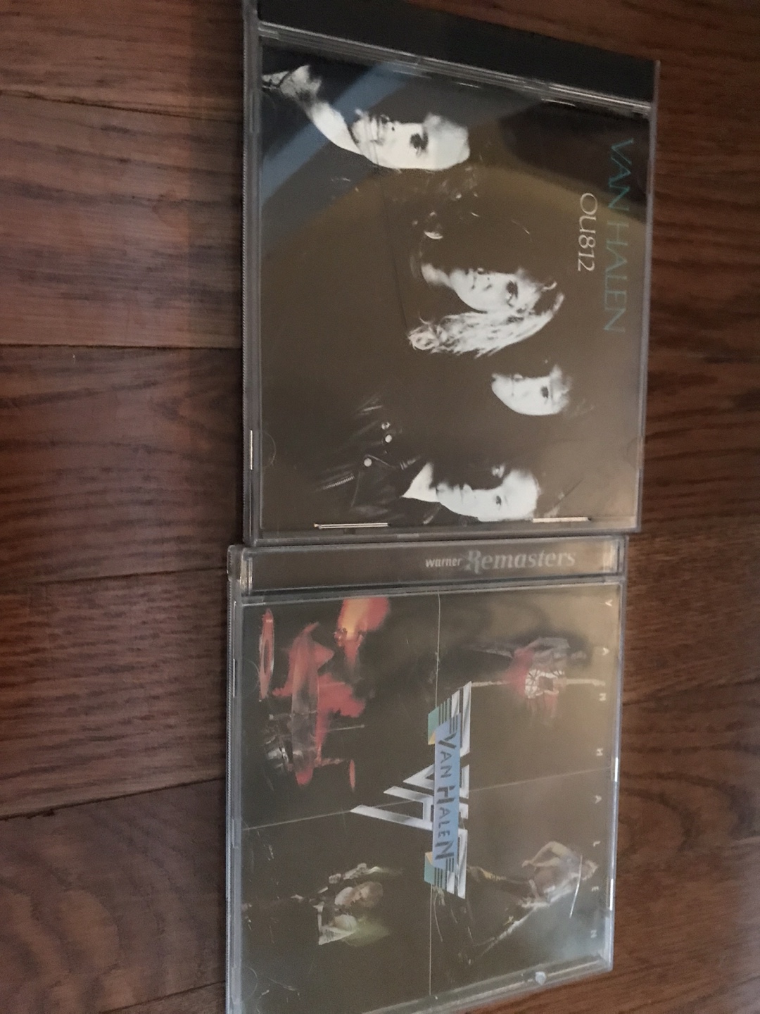 Van Halen OU812 & Van Halen Remasters CDs