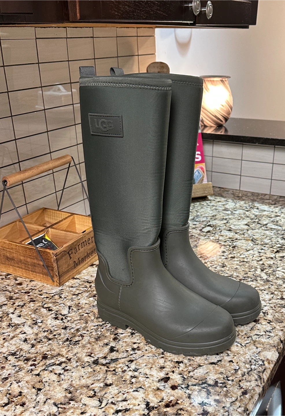 Ugg Knee-High Boots - Olive Green