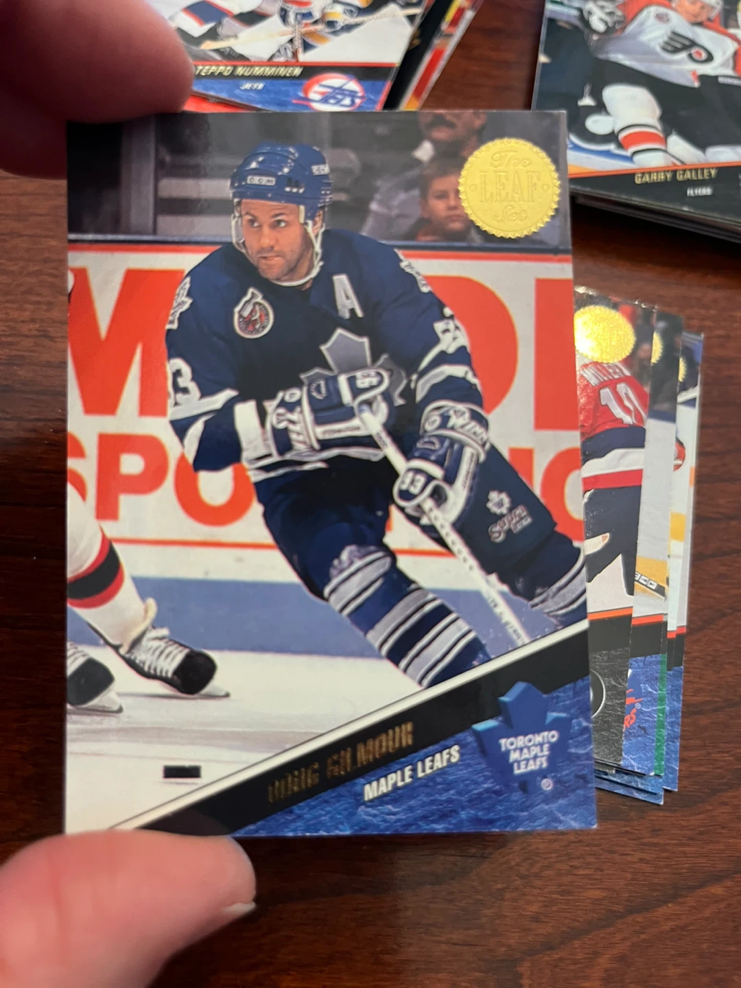 Various 1993 -94 Leaf Hockey Cards - photo 2