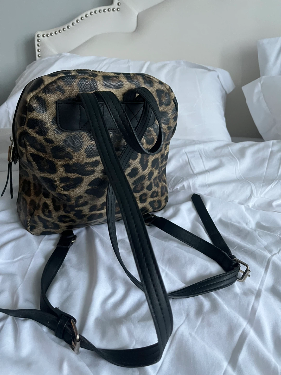Leopard Print Backpack - photo 5