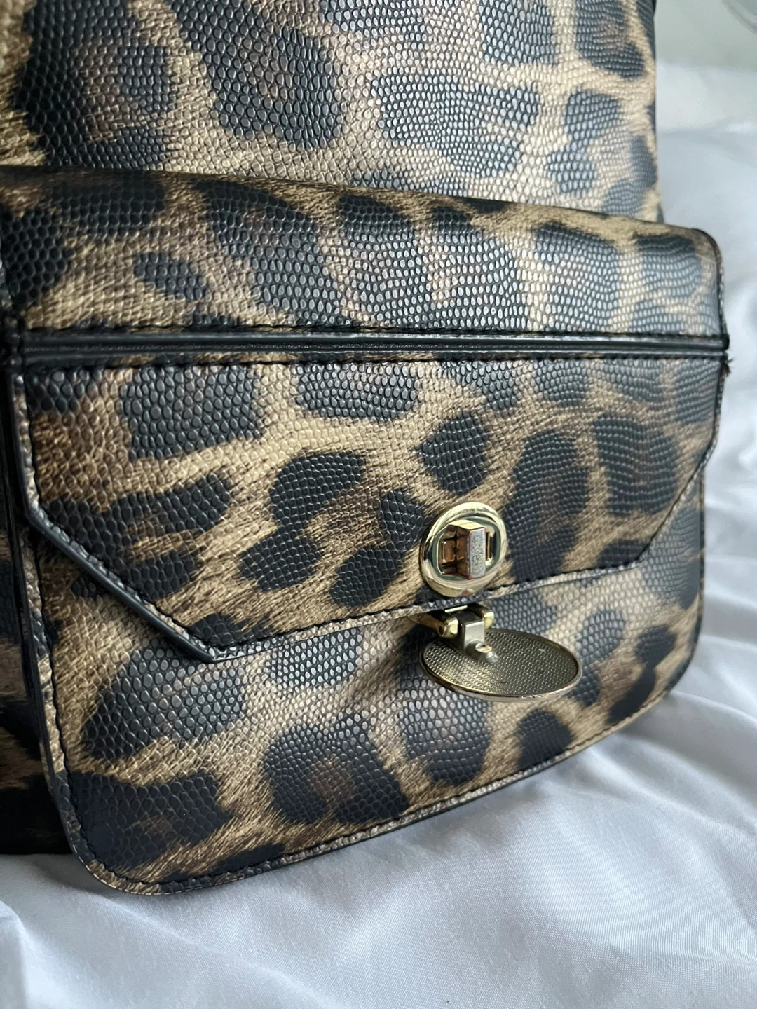 Leopard Print Backpack - photo 3