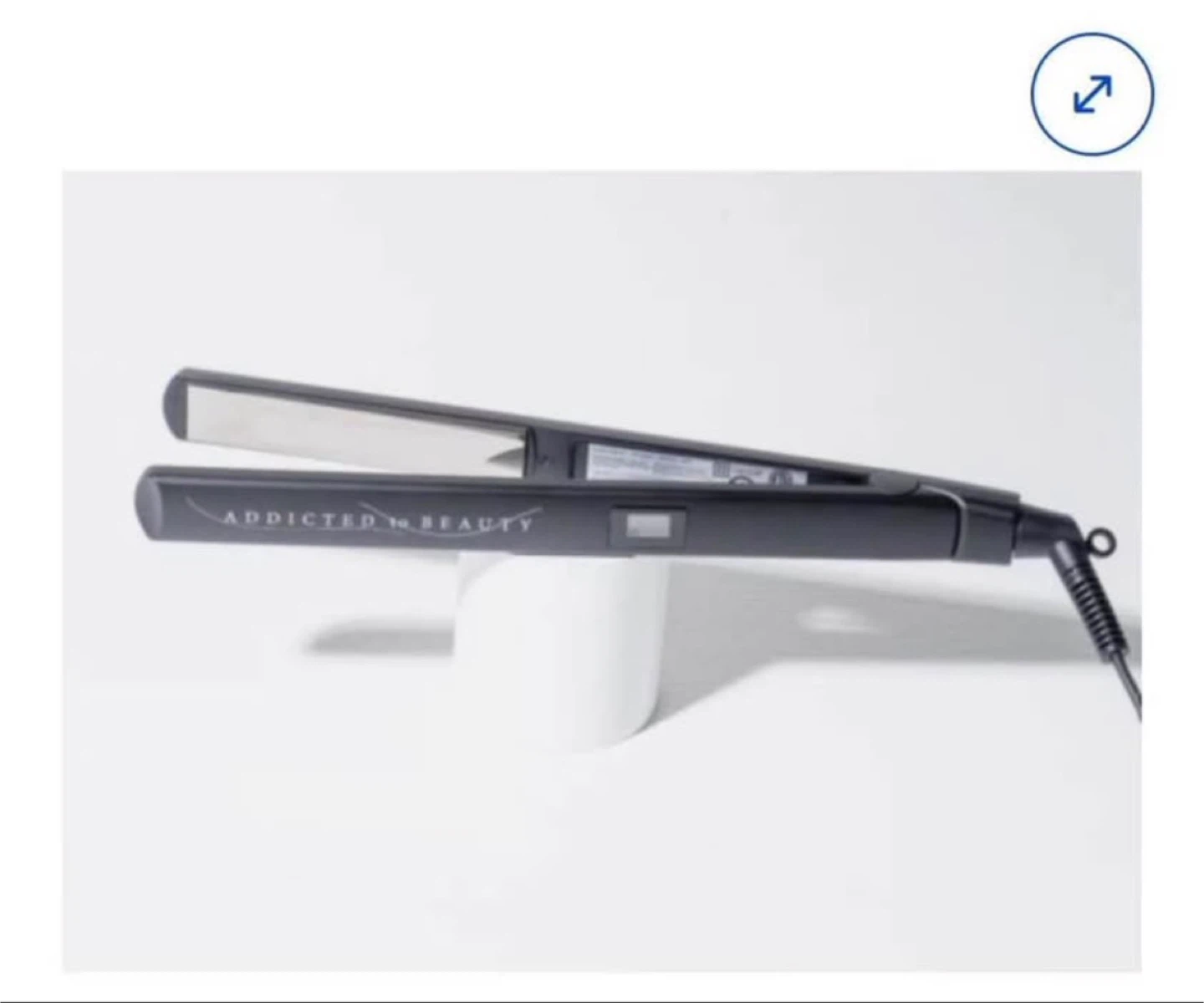 Addicted to Beauty Nano-Titanium Flat Iron 1" Black - photo 2