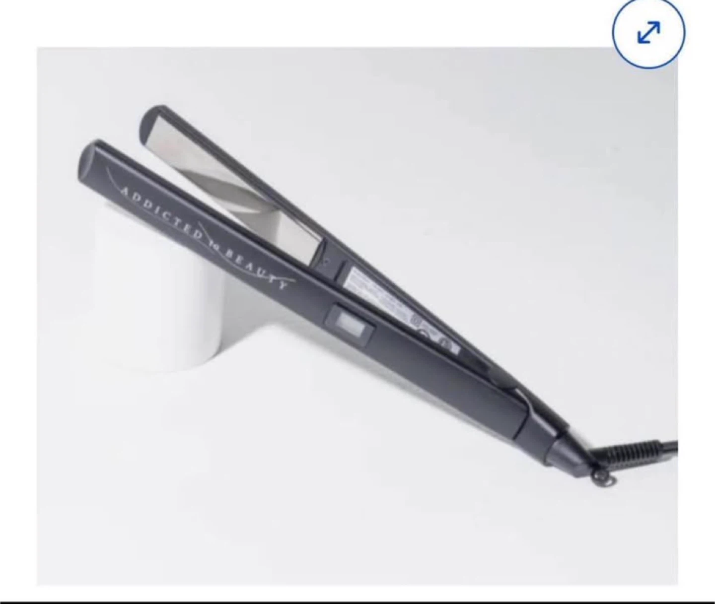 Addicted to Beauty Nano-Titanium Flat Iron 1" Black - photo 3