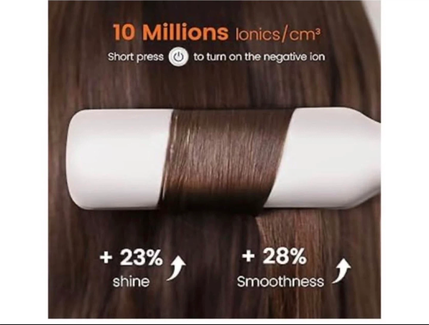 Faszin Professional Wide Ion Flat Iron Hair Straightener - photo 4