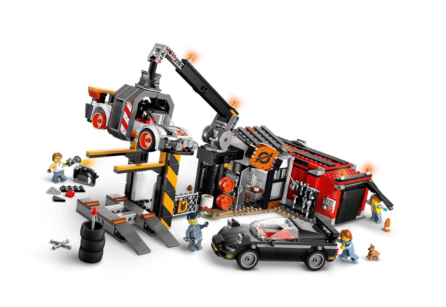 LEGO City Scrapyard with Cars Set #60472 - photo 3