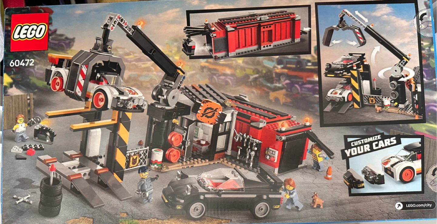 LEGO City Scrapyard with Cars Set #60472 - photo 2