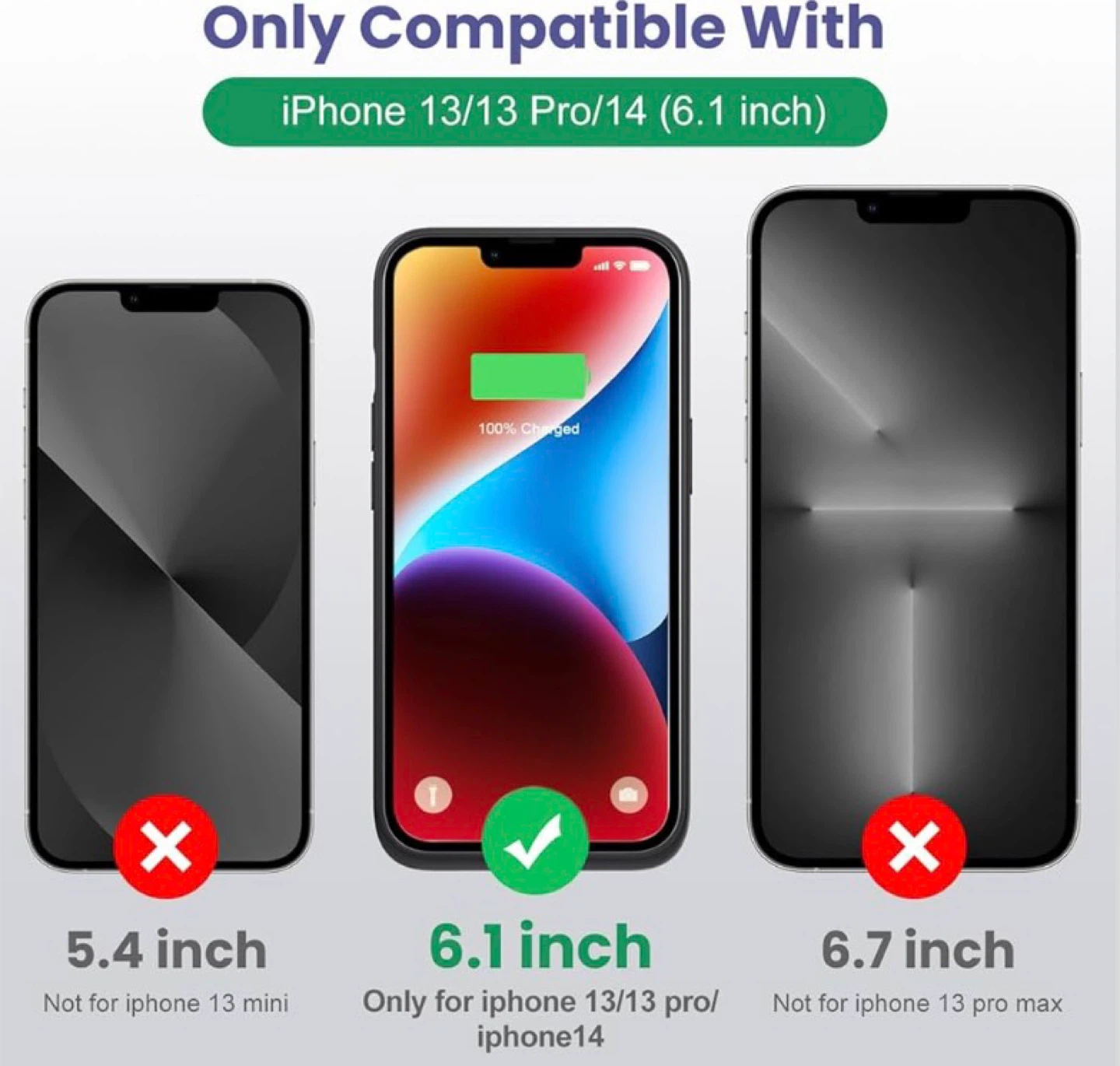 iPhone 13/13 Pro/14 Battery Case (6.1 inch) - photo 2