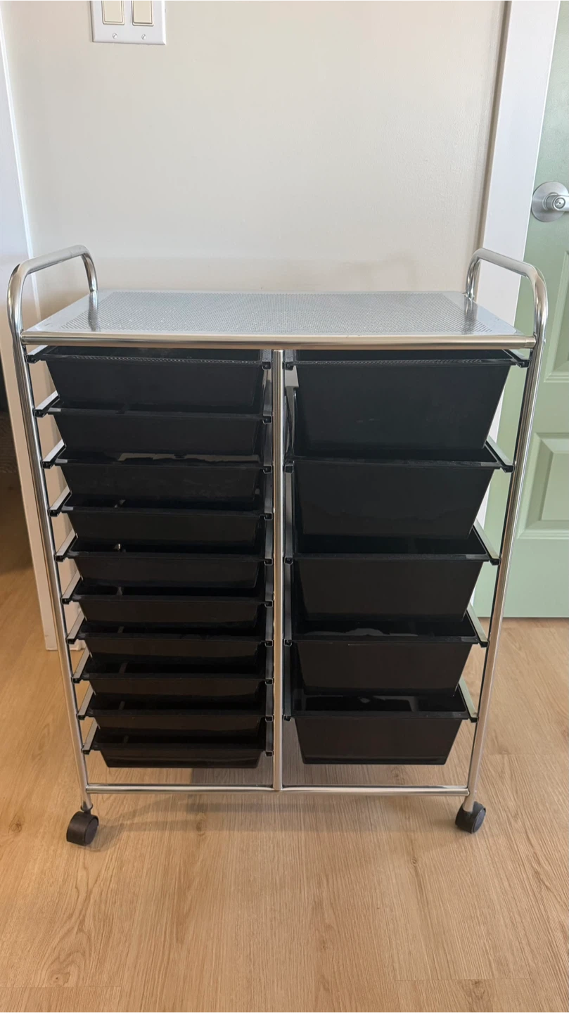 15 Drawer Rolling Storage Cart - photo 5