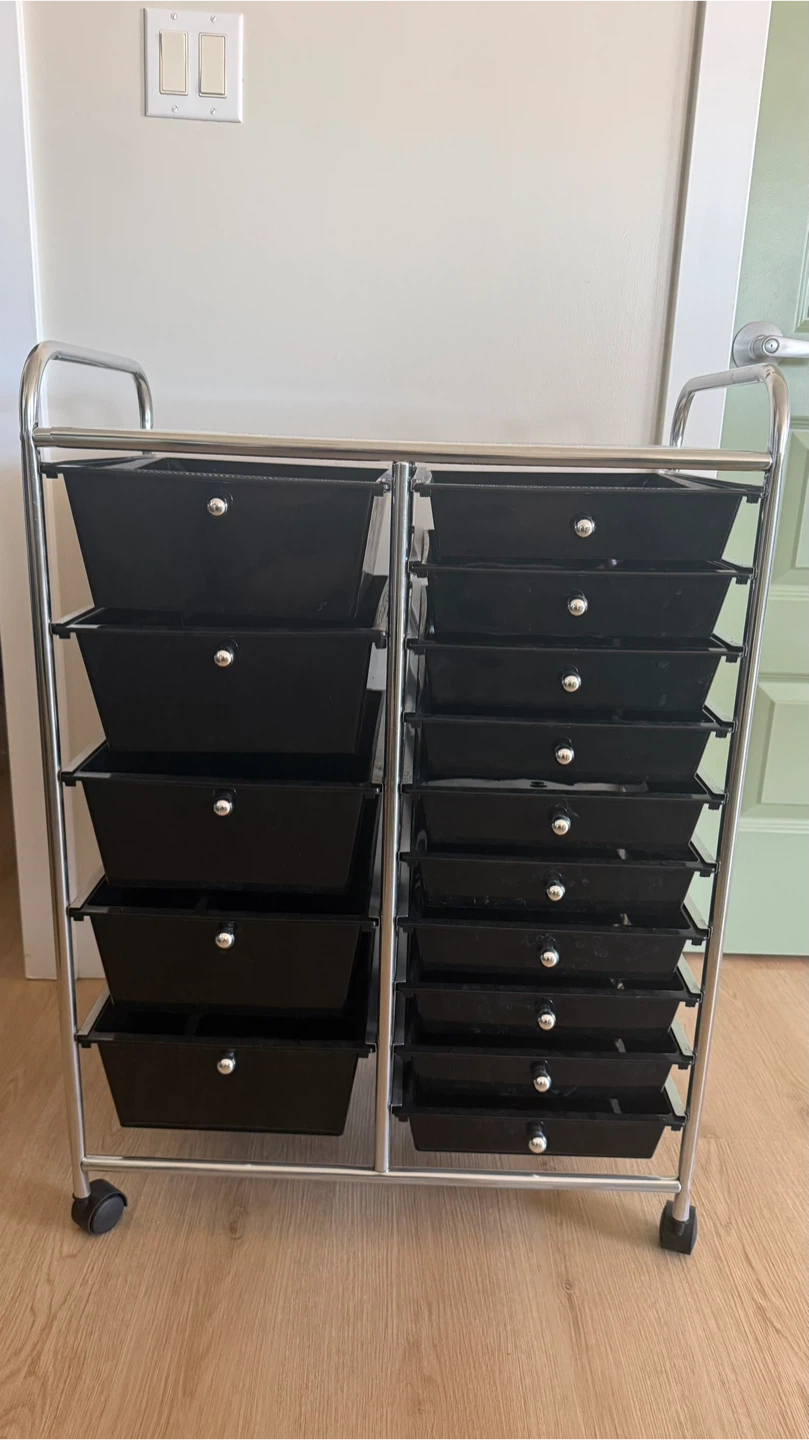 15 Drawer Rolling Storage Cart - photo 2