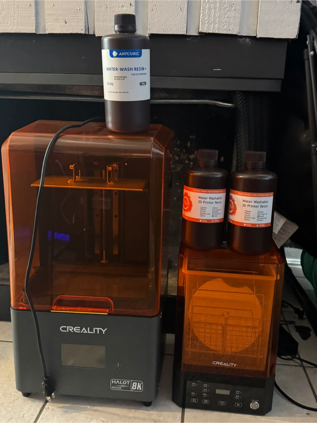 Creality Halot Mage 8K 3D Printer bundle