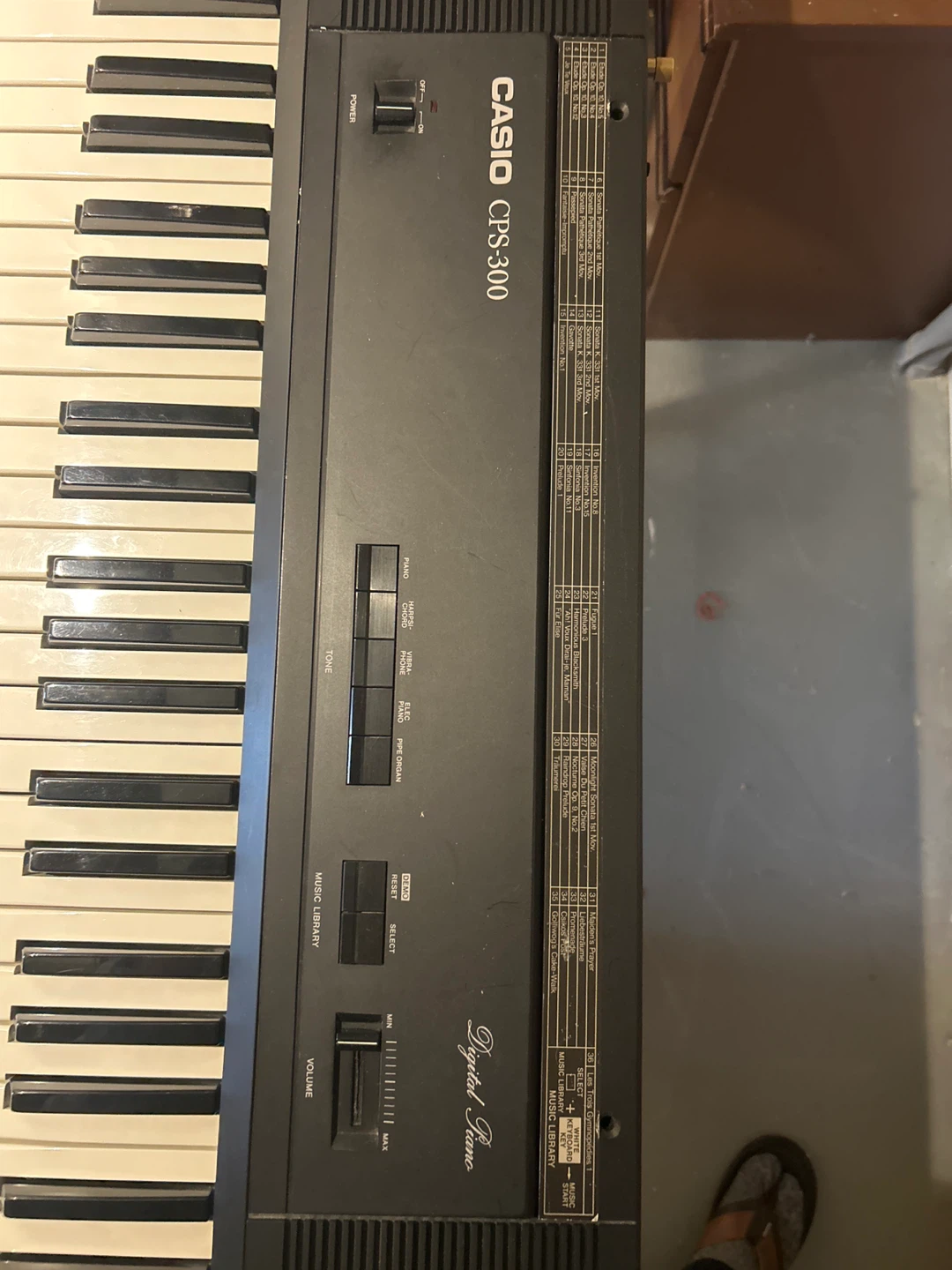 Casio CPS-300 Digital Piano Keyboard - photo 4