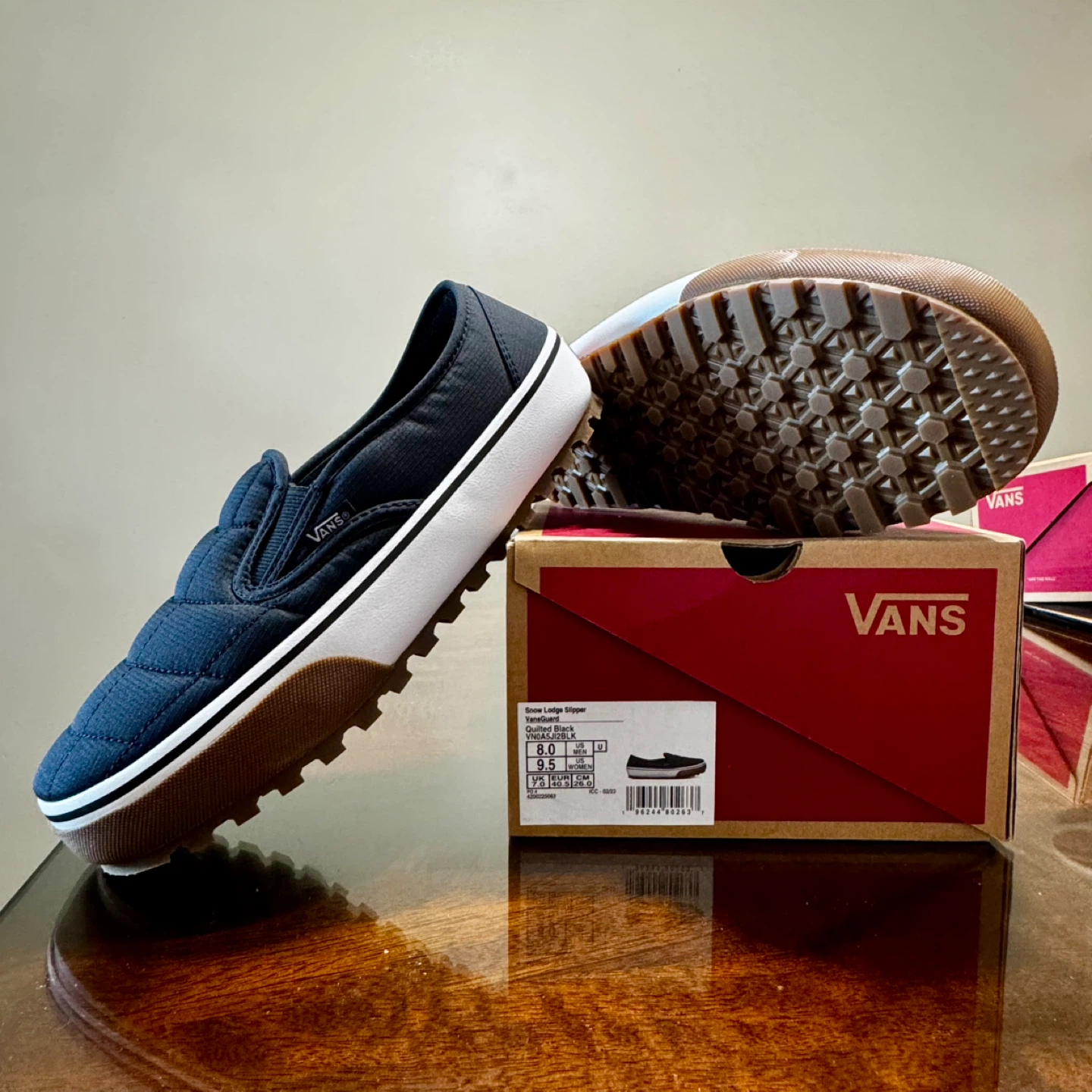 Brand New Vans MTE Snow Lodge Slipper - Quilted - photo 2