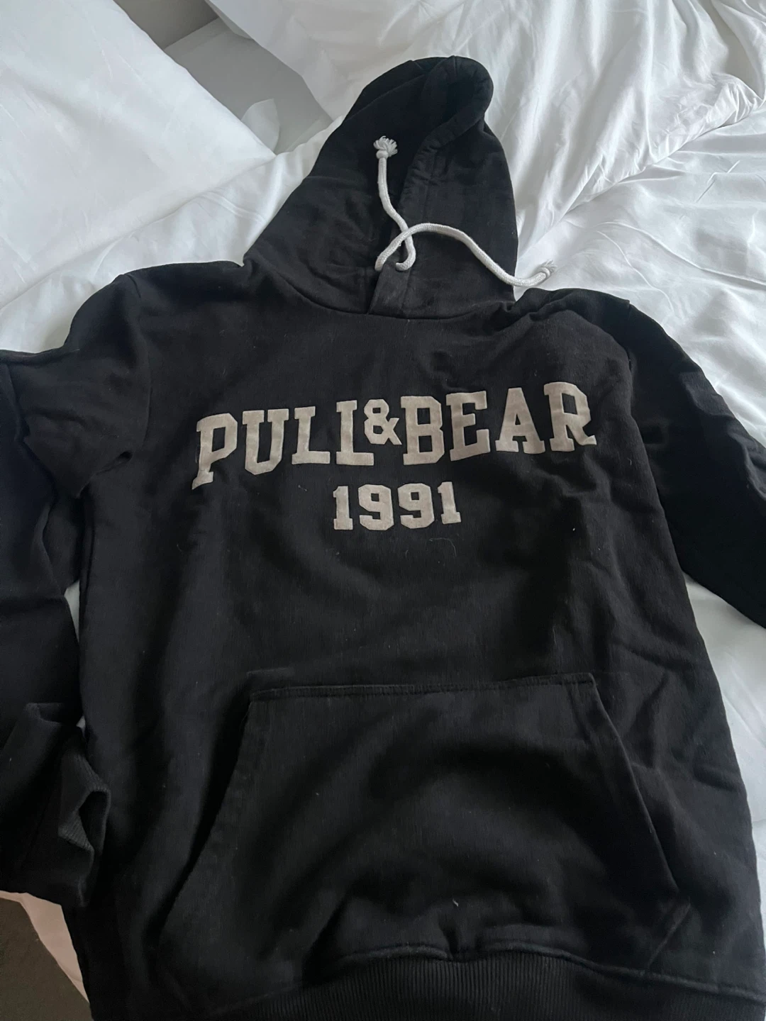 Pull & Bear Black Hoodie Size S - photo 2