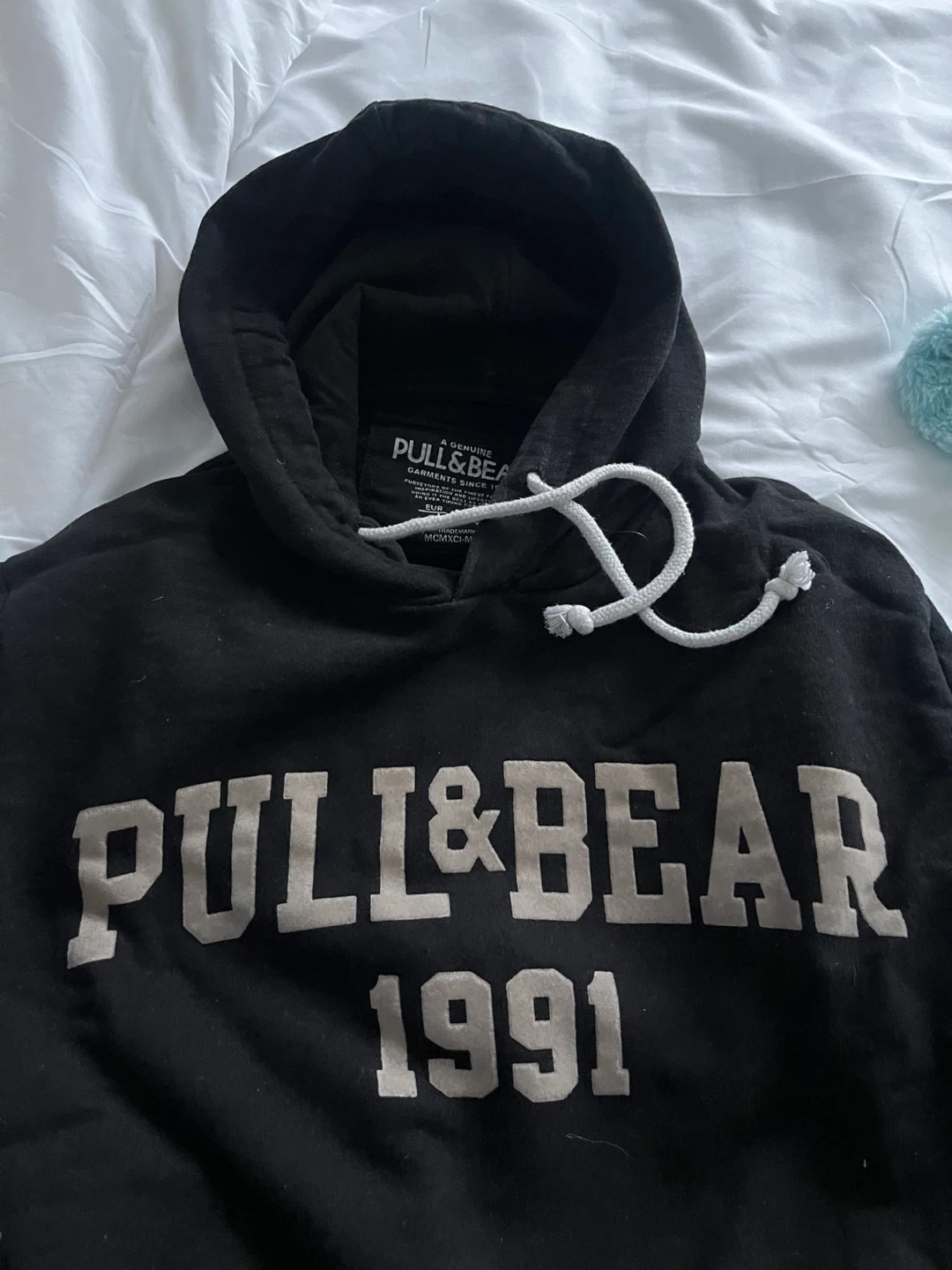Pull & Bear Black Hoodie Size S - photo 4