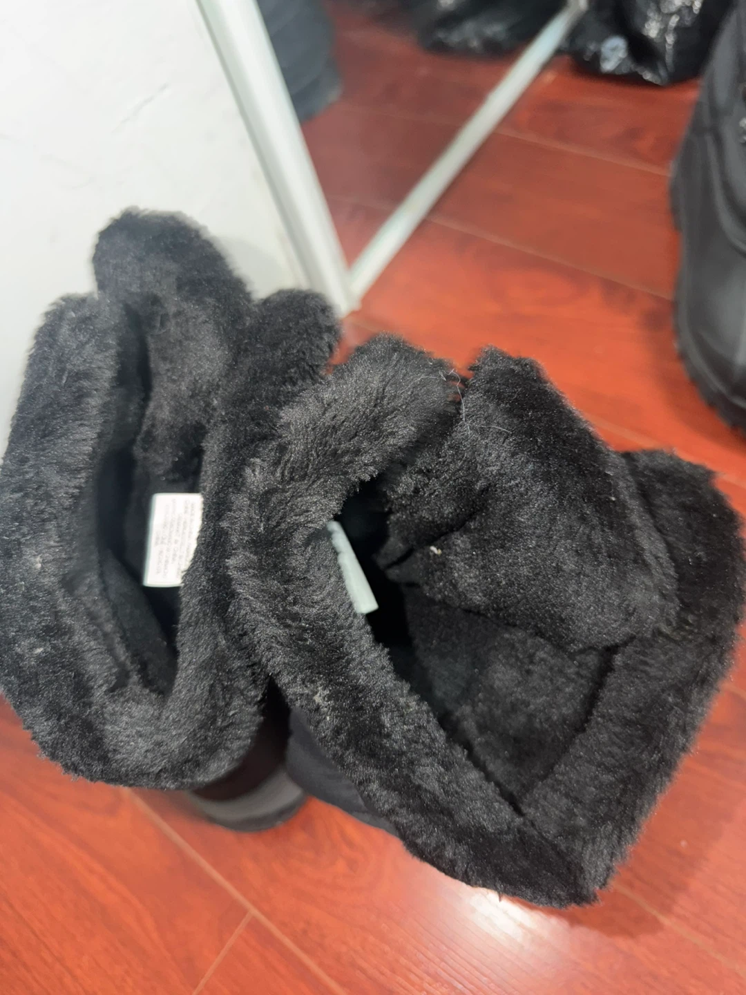 Mountain Warehouse Black Winter Boots - Size 8 - photo 4