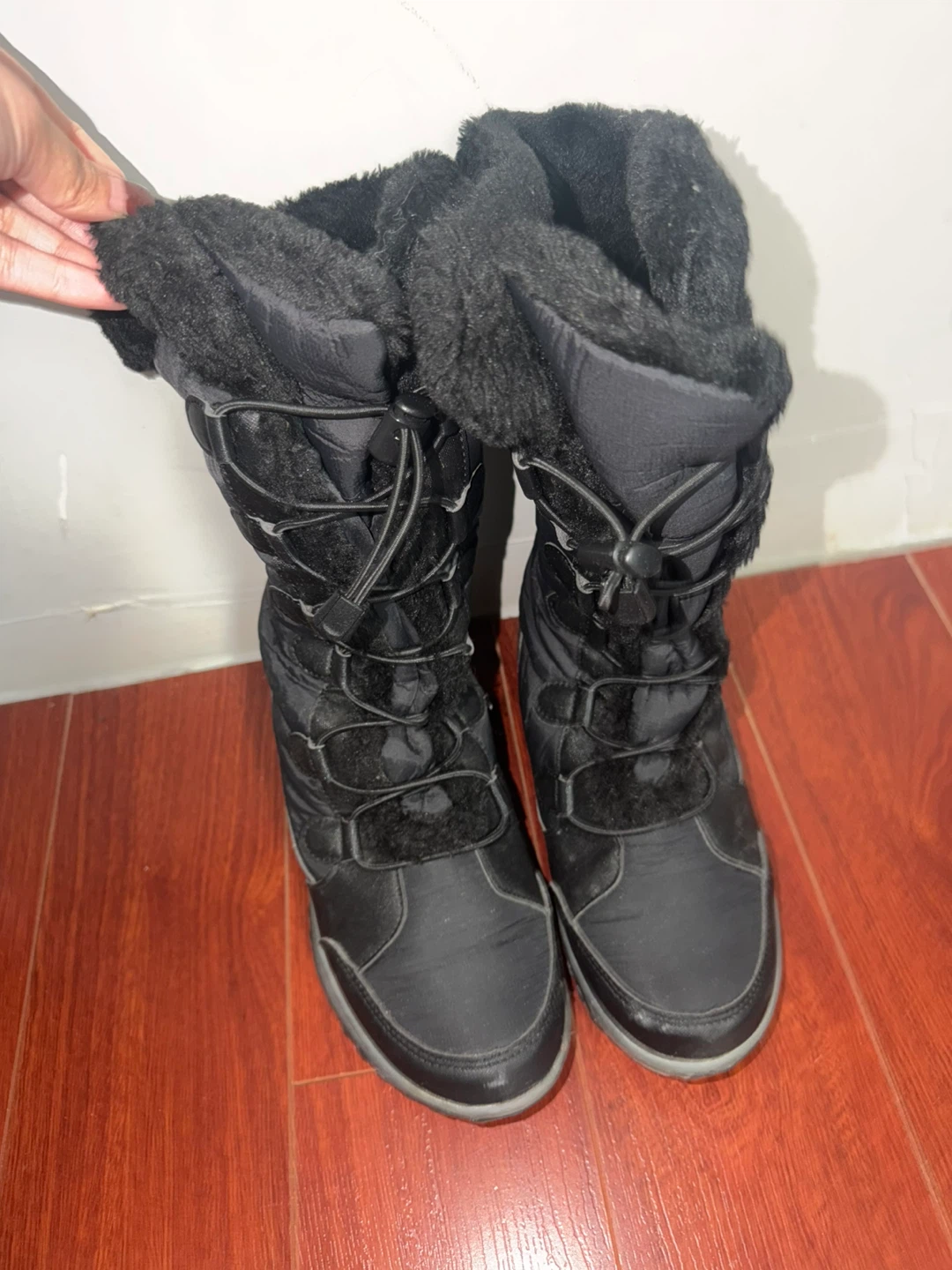 Mountain Warehouse Black Winter Boots - Size 8