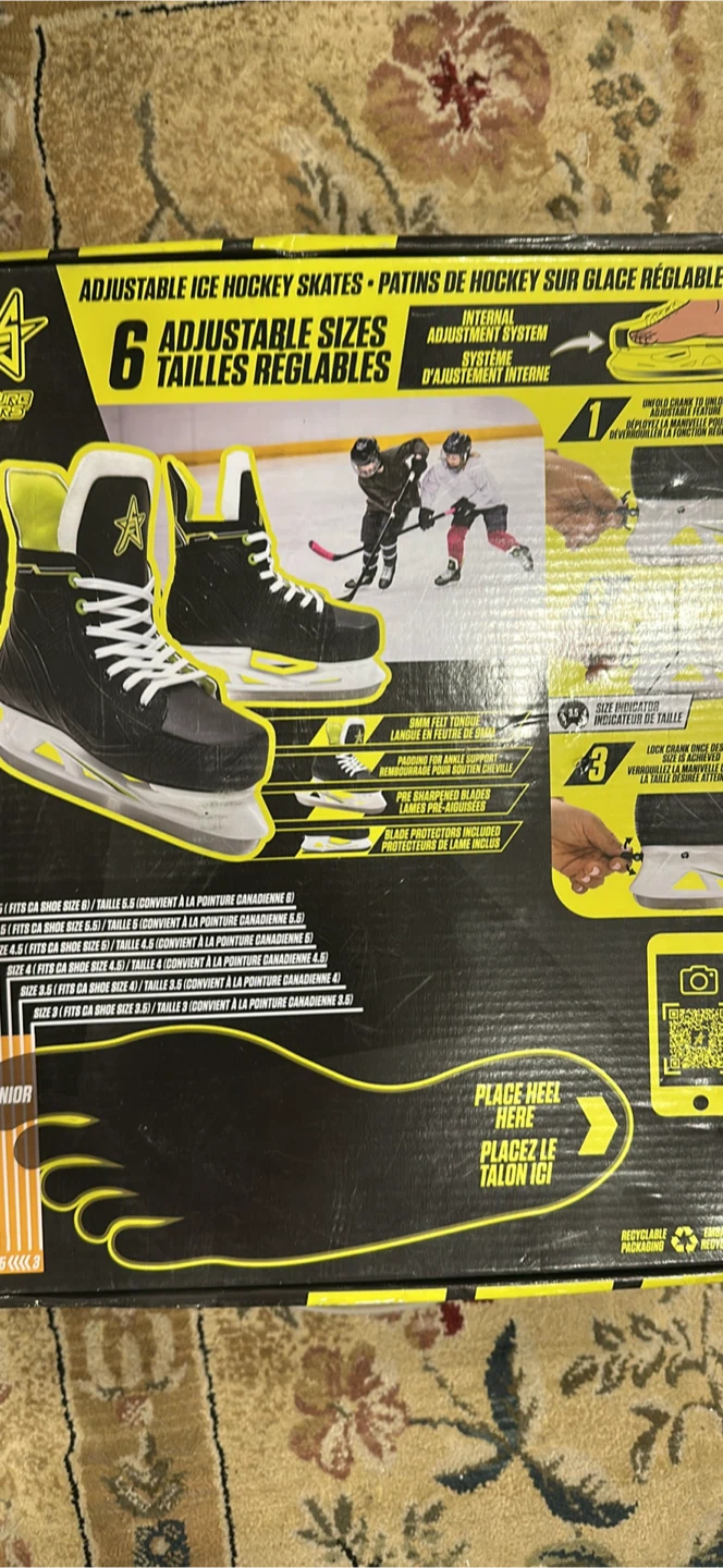 Ryde Adjustable Ice Hockey Skates - Youth/Junior - photo 3