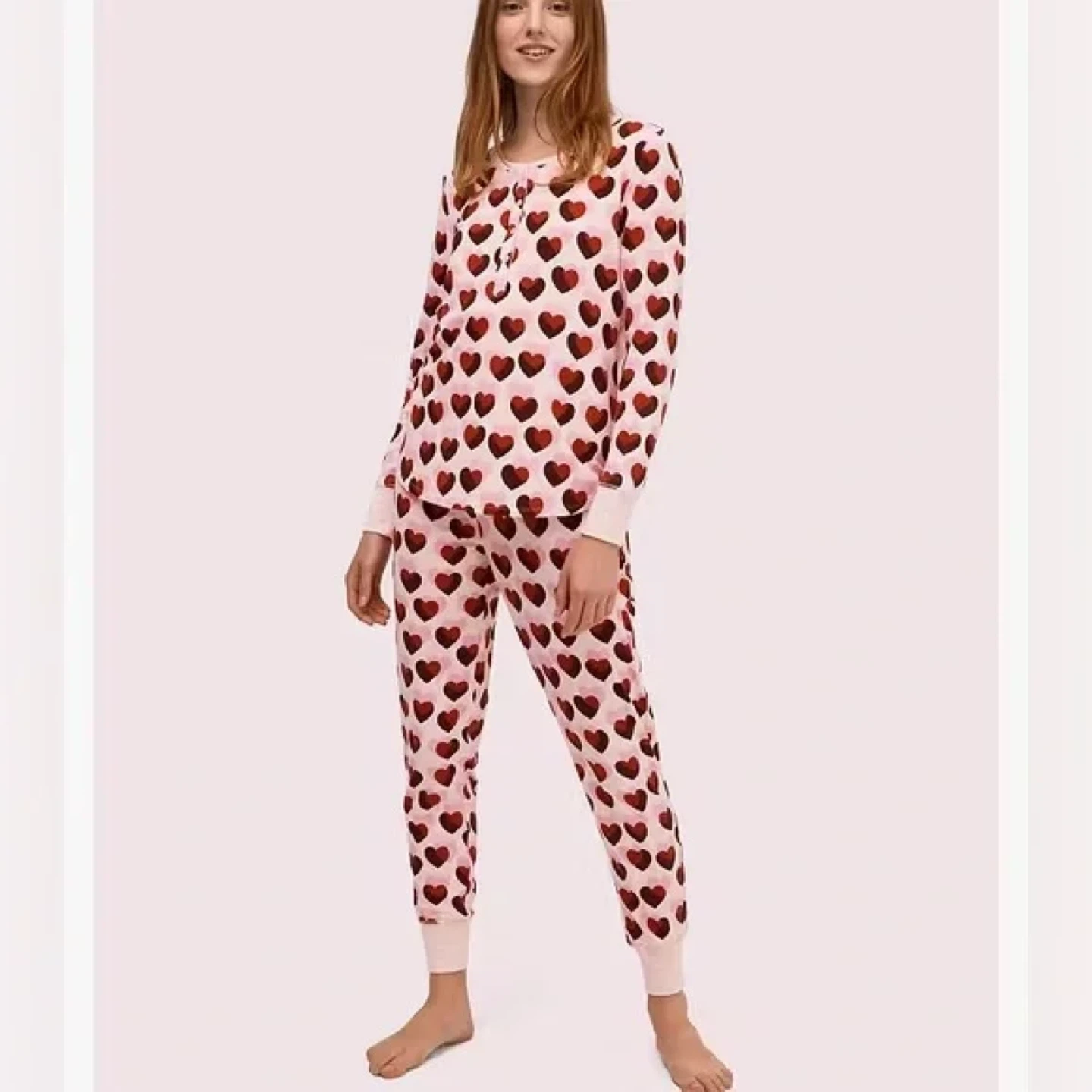 Kate Spade Heart Pajama Set