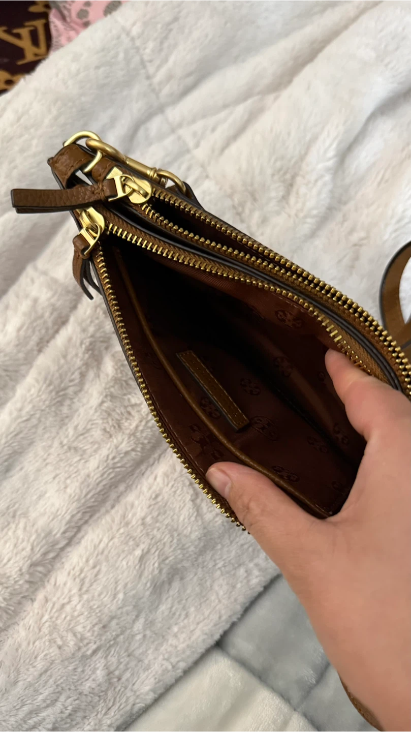 Tory Burch Leather Double Zip Crossbody Bag - photo 4