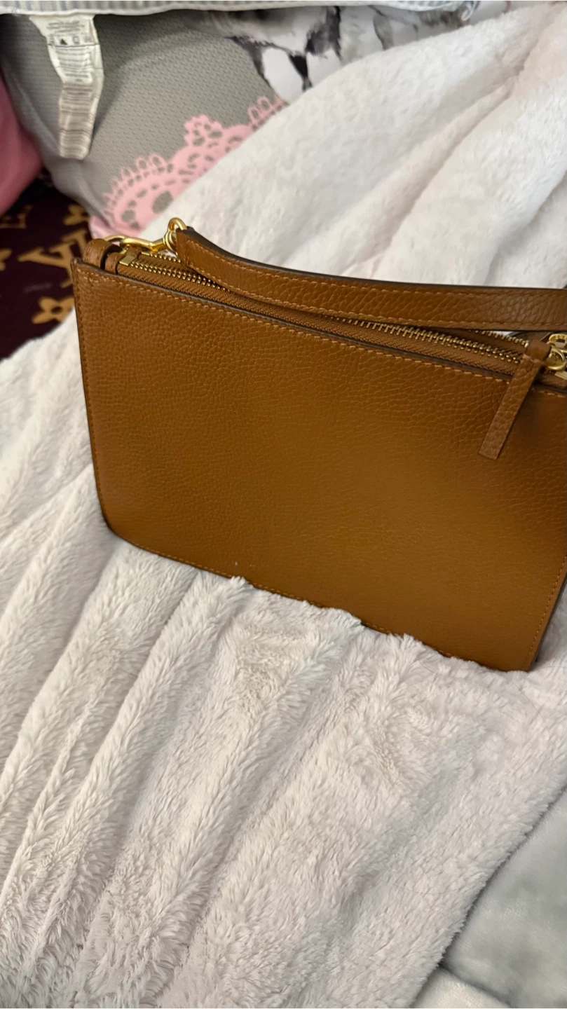 Tory Burch Leather Double Zip Crossbody Bag - photo 3