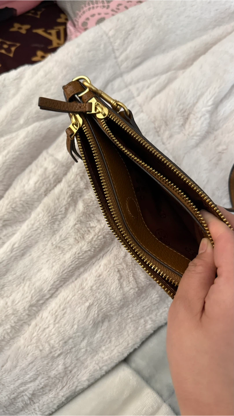 Tory Burch Leather Double Zip Crossbody Bag - photo 5