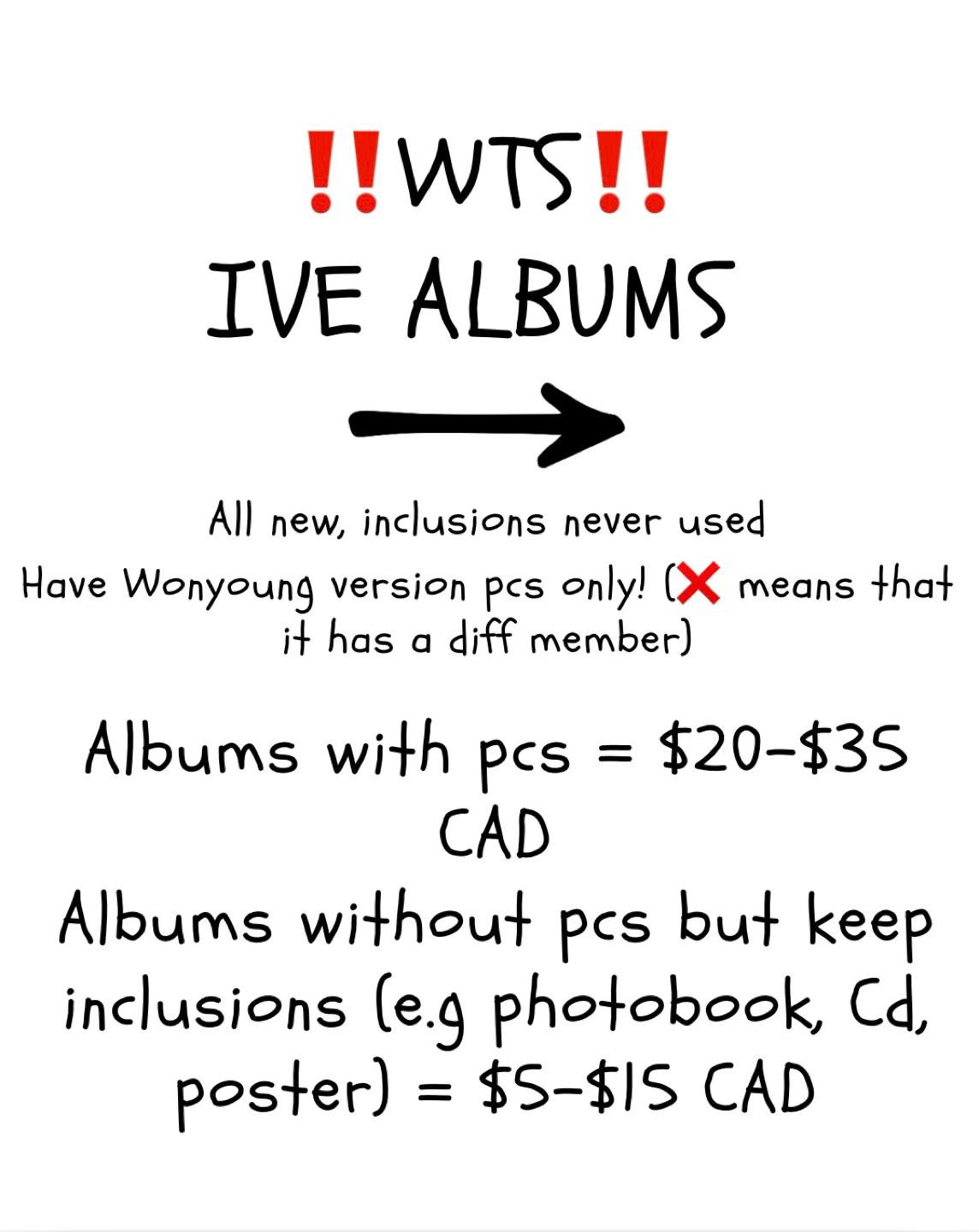 IVE K-Pop Albums - Various Editions Available