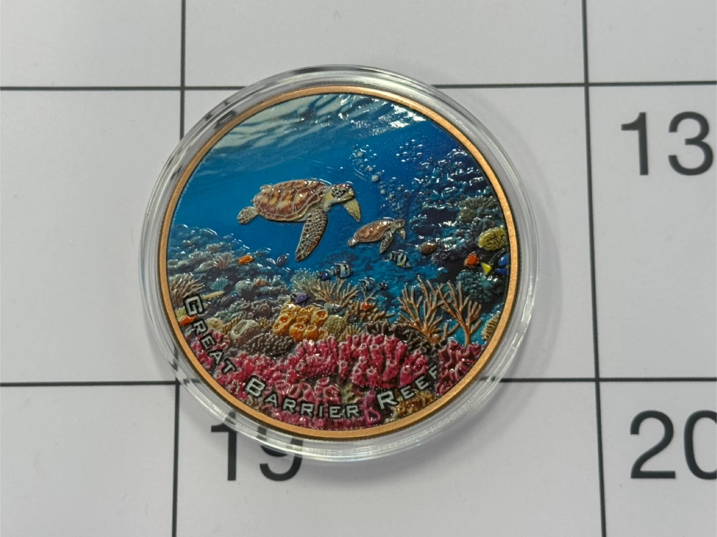 5 oz Coloured Copper - National Parks & Wonders - photo 4