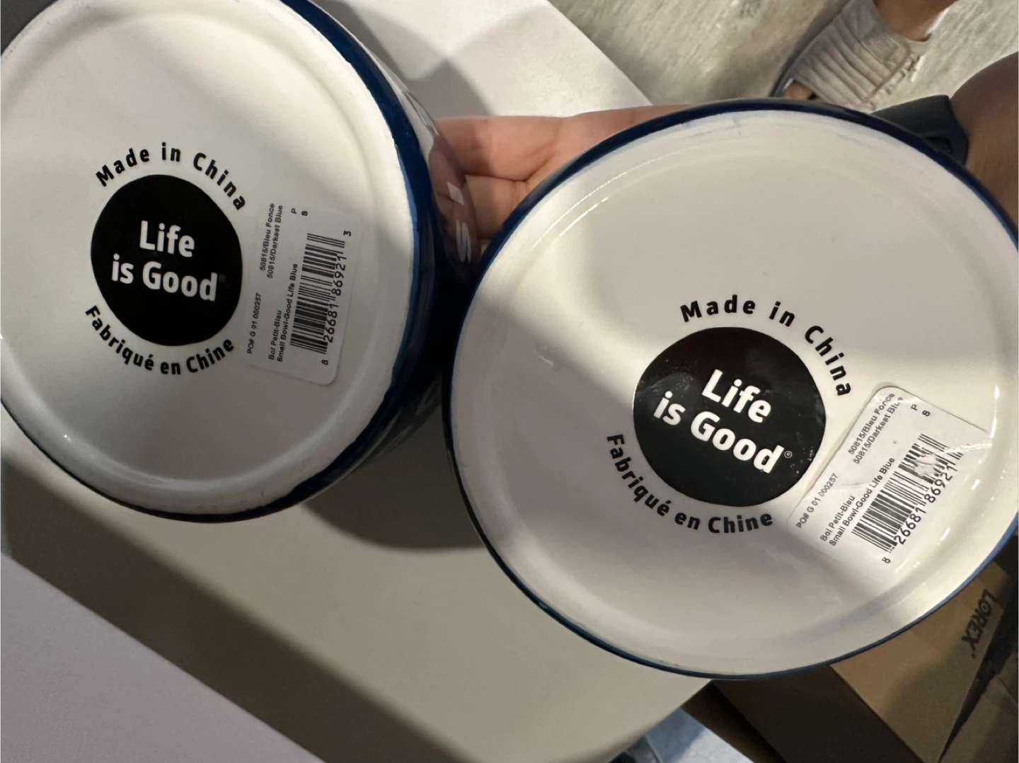 Life is Good Dog Bowls (Set of 2)🧡 - photo 2