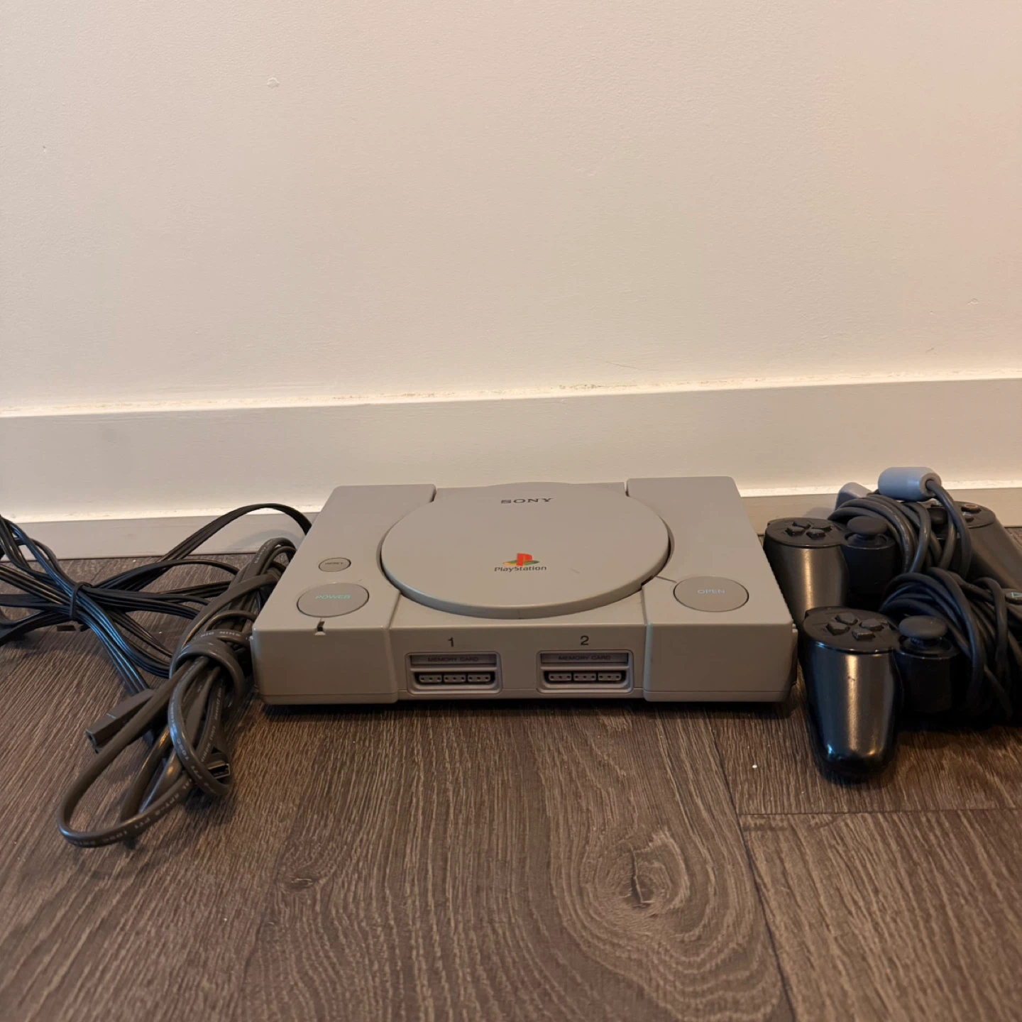 PlayStation 1 (PS1) Bundle-2Controllers + Cables + Sony Remote