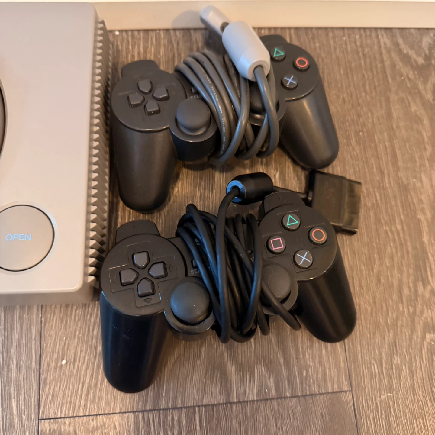 PlayStation 1 (PS1) Bundle-2Controllers + Cables + Sony Remote - photo 3
