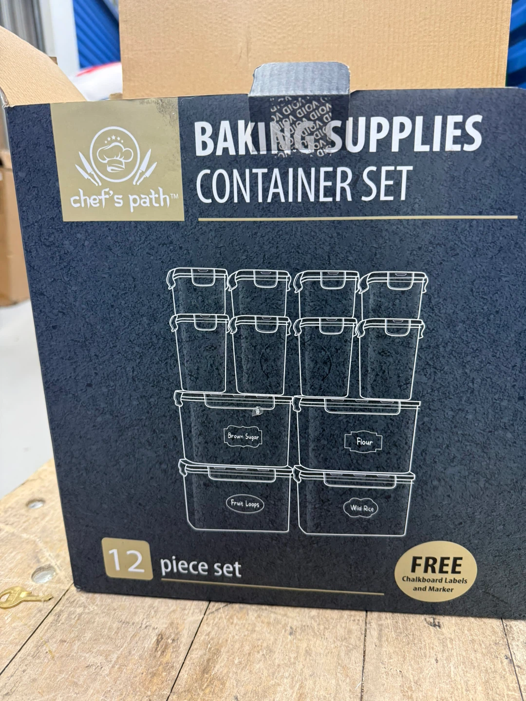 New Chef's Path 12 Piece Baking Supplies Container Set