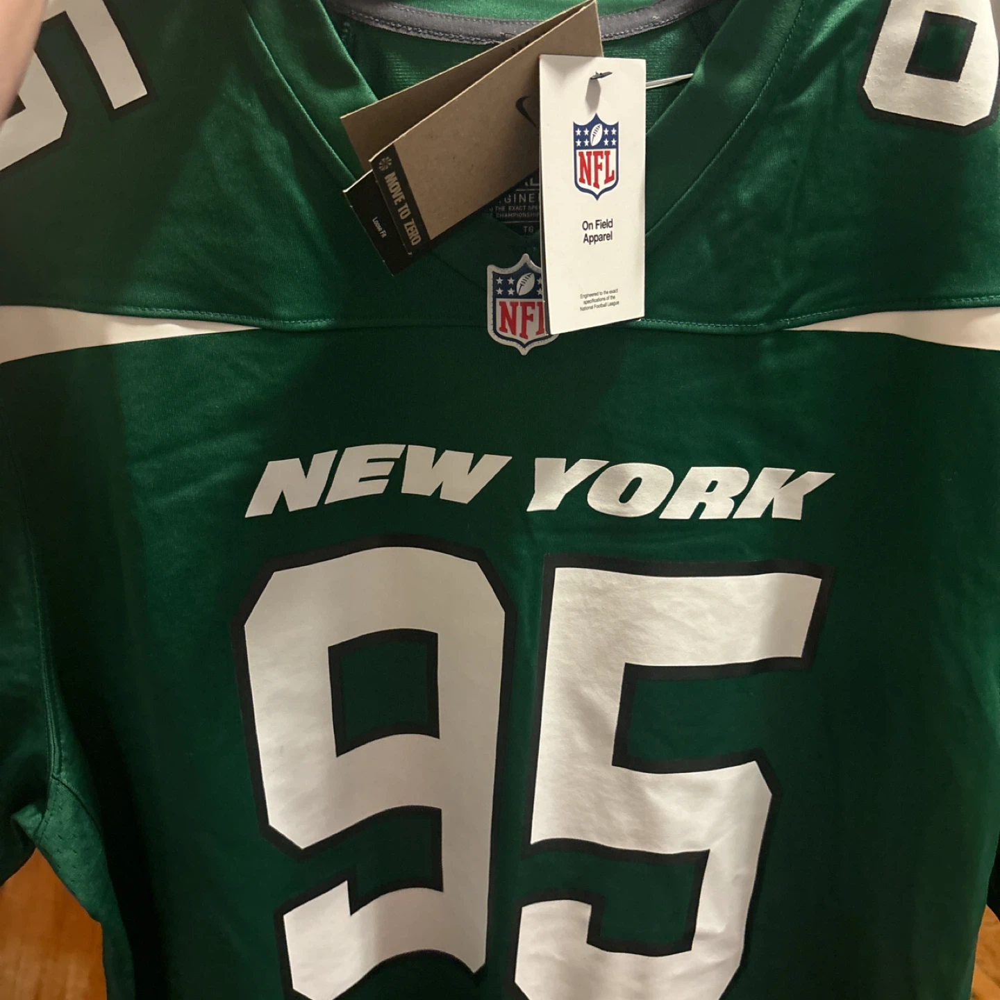 Nike NFL New York Jets Williams #95 Jersey XL