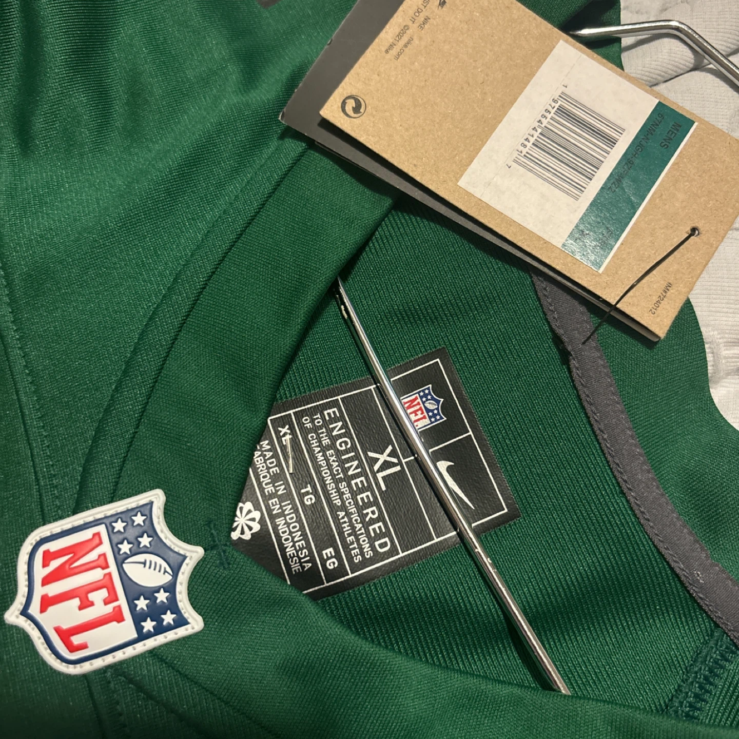 Nike NFL New York Jets Williams #95 Jersey XL - photo 2