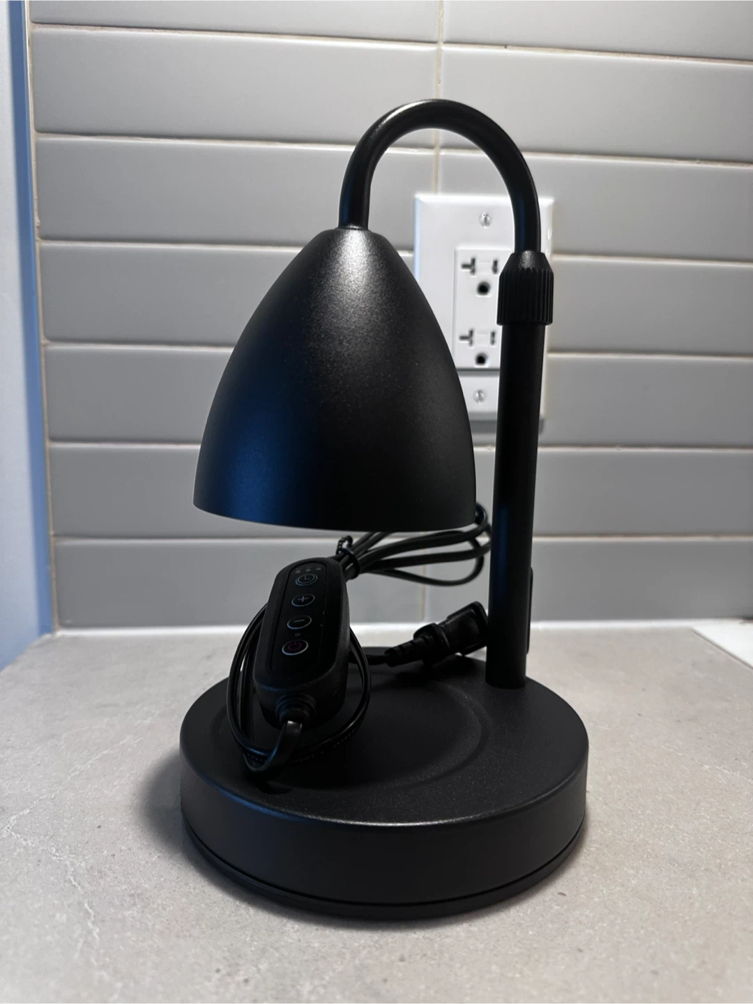 Funistree Candle Warmer Lamp - Black