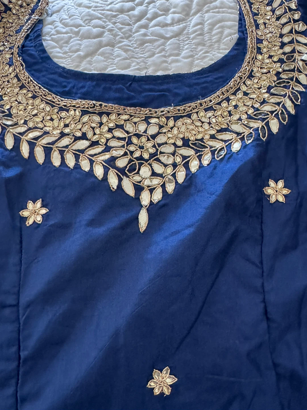 PRICE REDUCED-Embroidered Blue Punjabi suit - photo 5