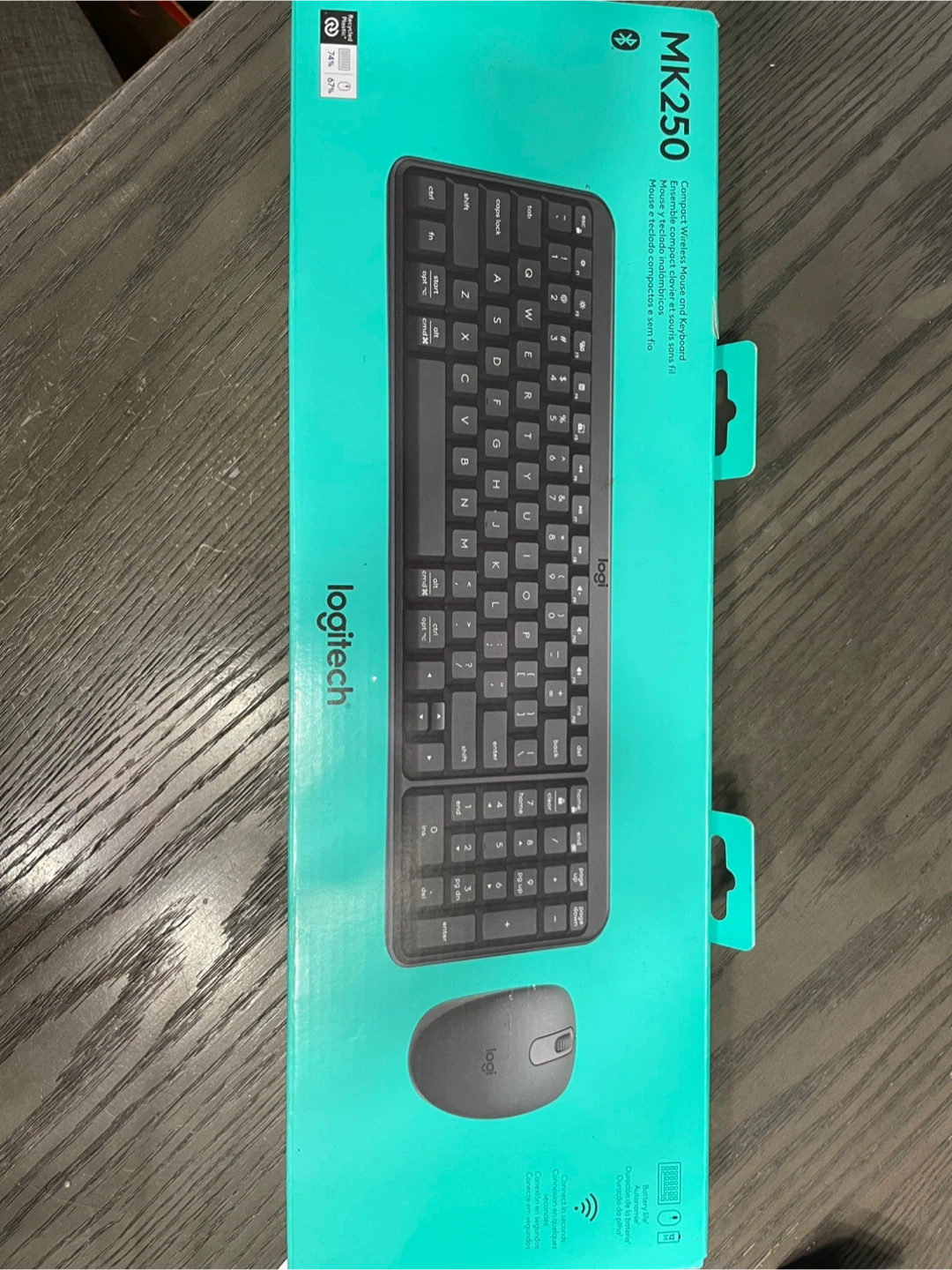 Logitech MK250 Wireless Keyboard and Mouse Combo