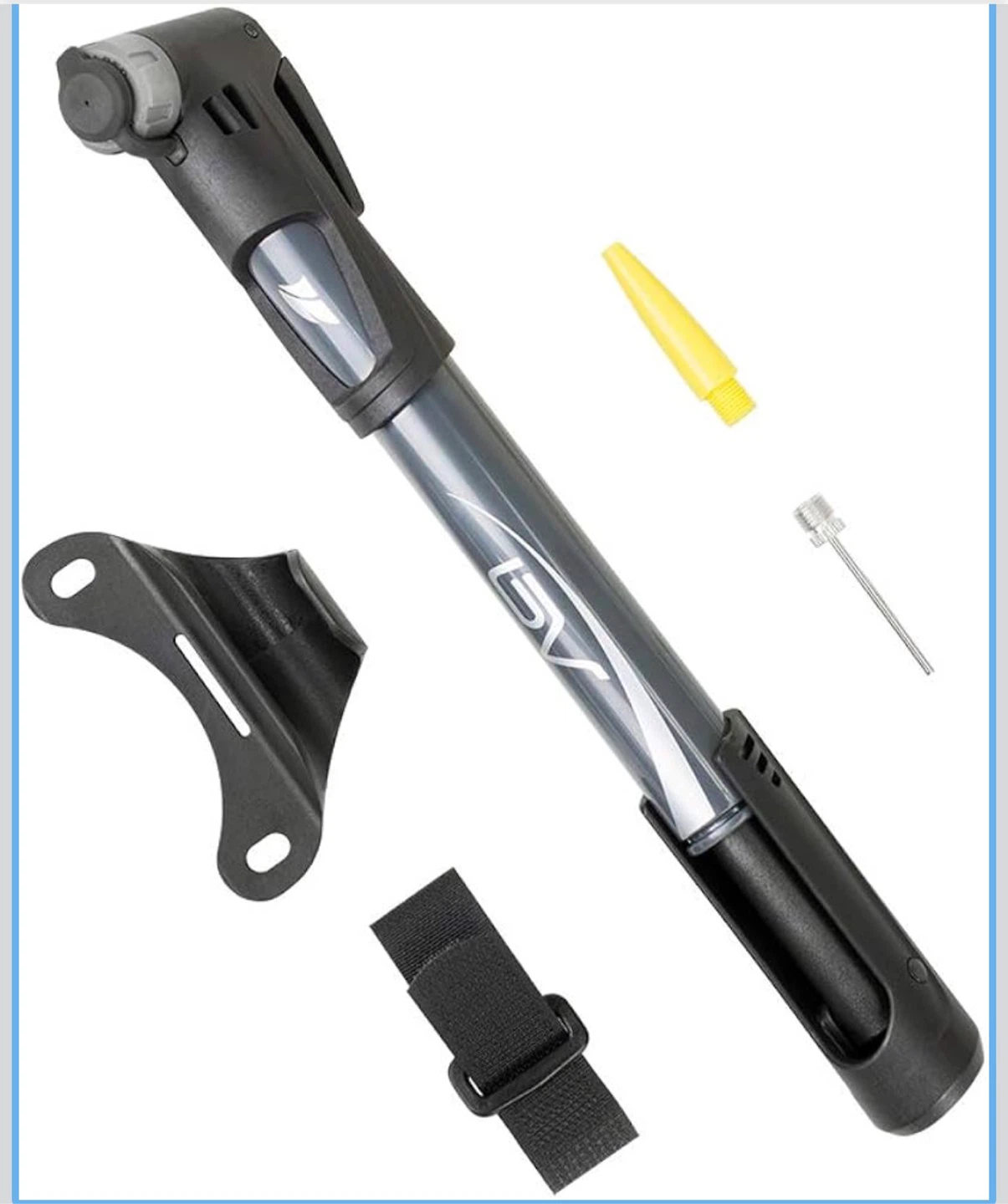 Portable Bicycle Pump with Smart Valve