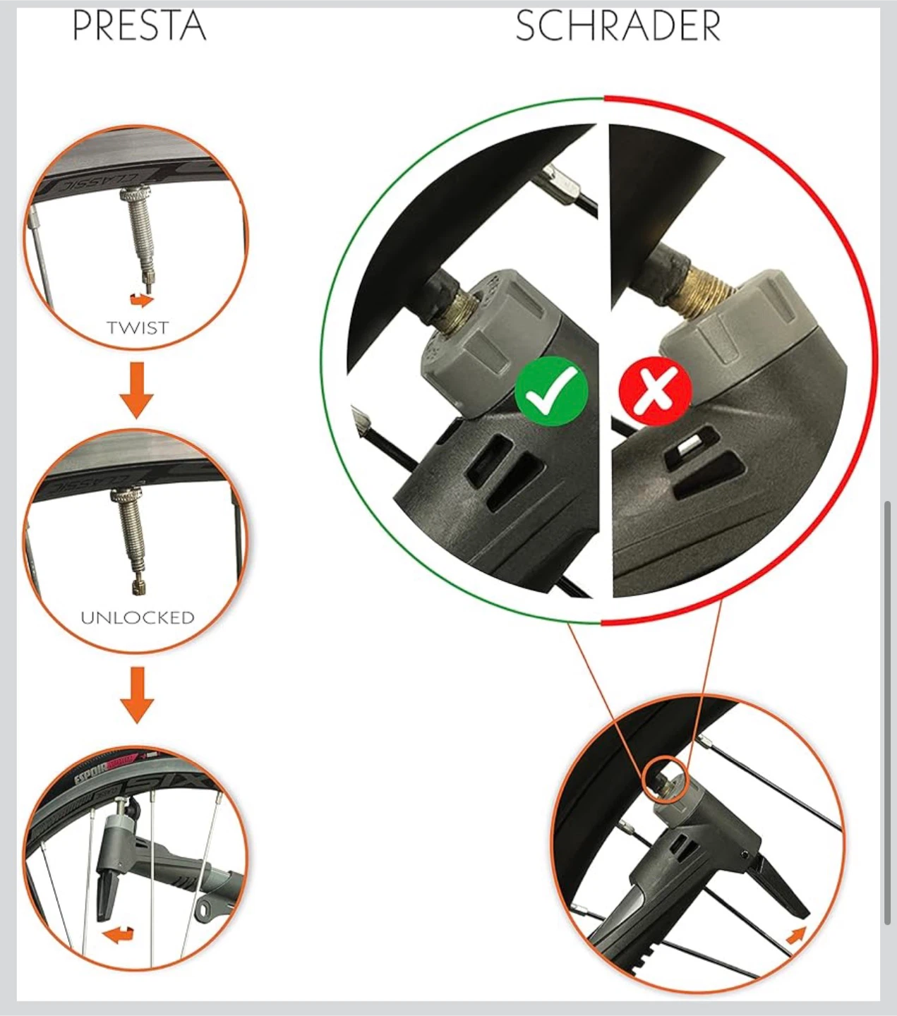Portable Bicycle Pump with Smart Valve - photo 4