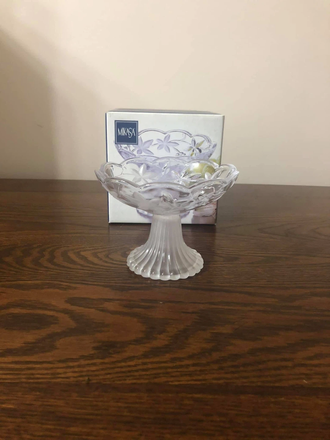 Mikasa Garden Terrace Footed Candy Dish