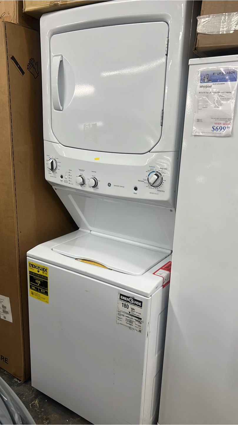 GE Stackable Washer Dryer Combo
