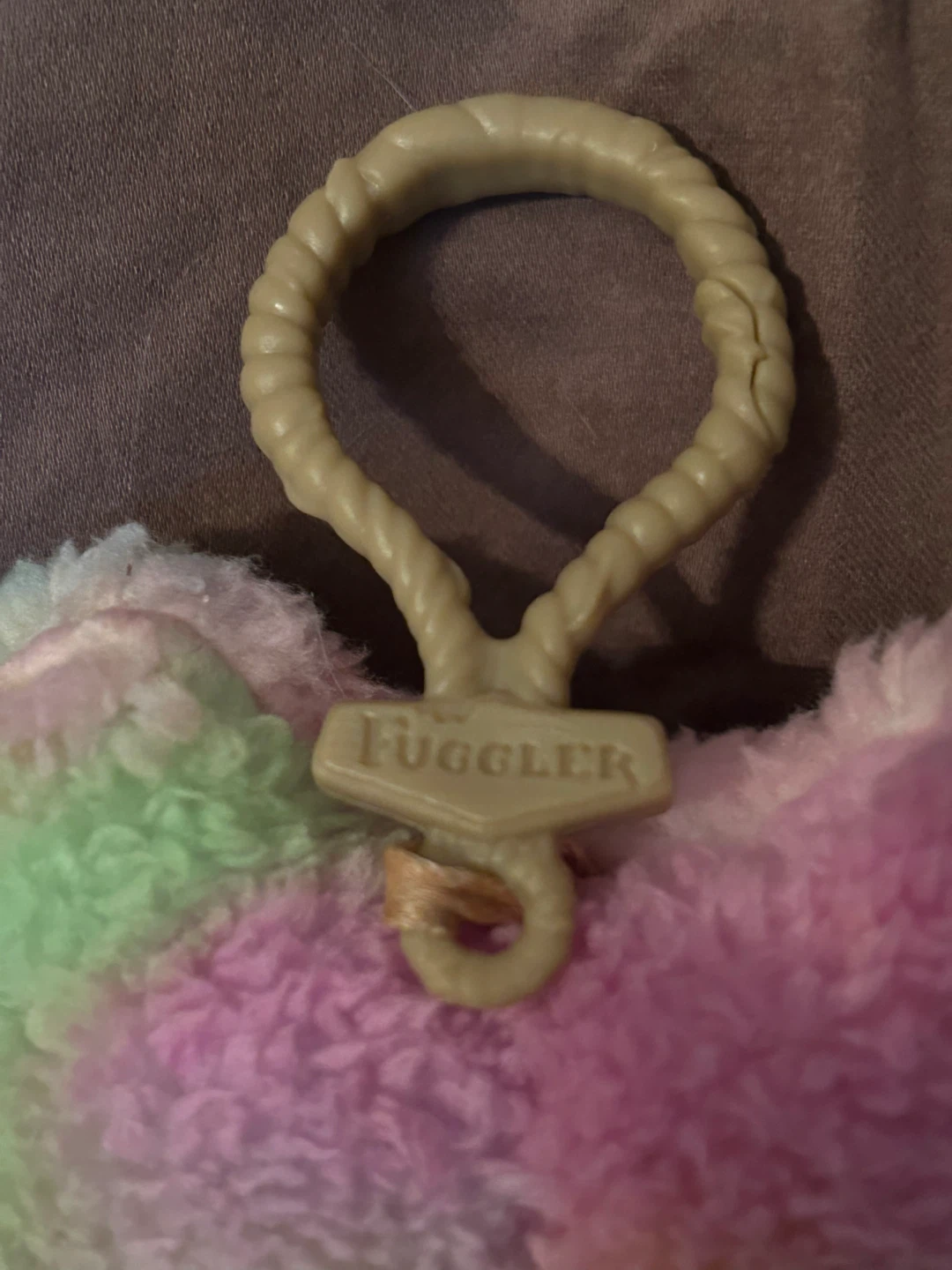 Fugglers Rainbow Plush Keychain - photo 3