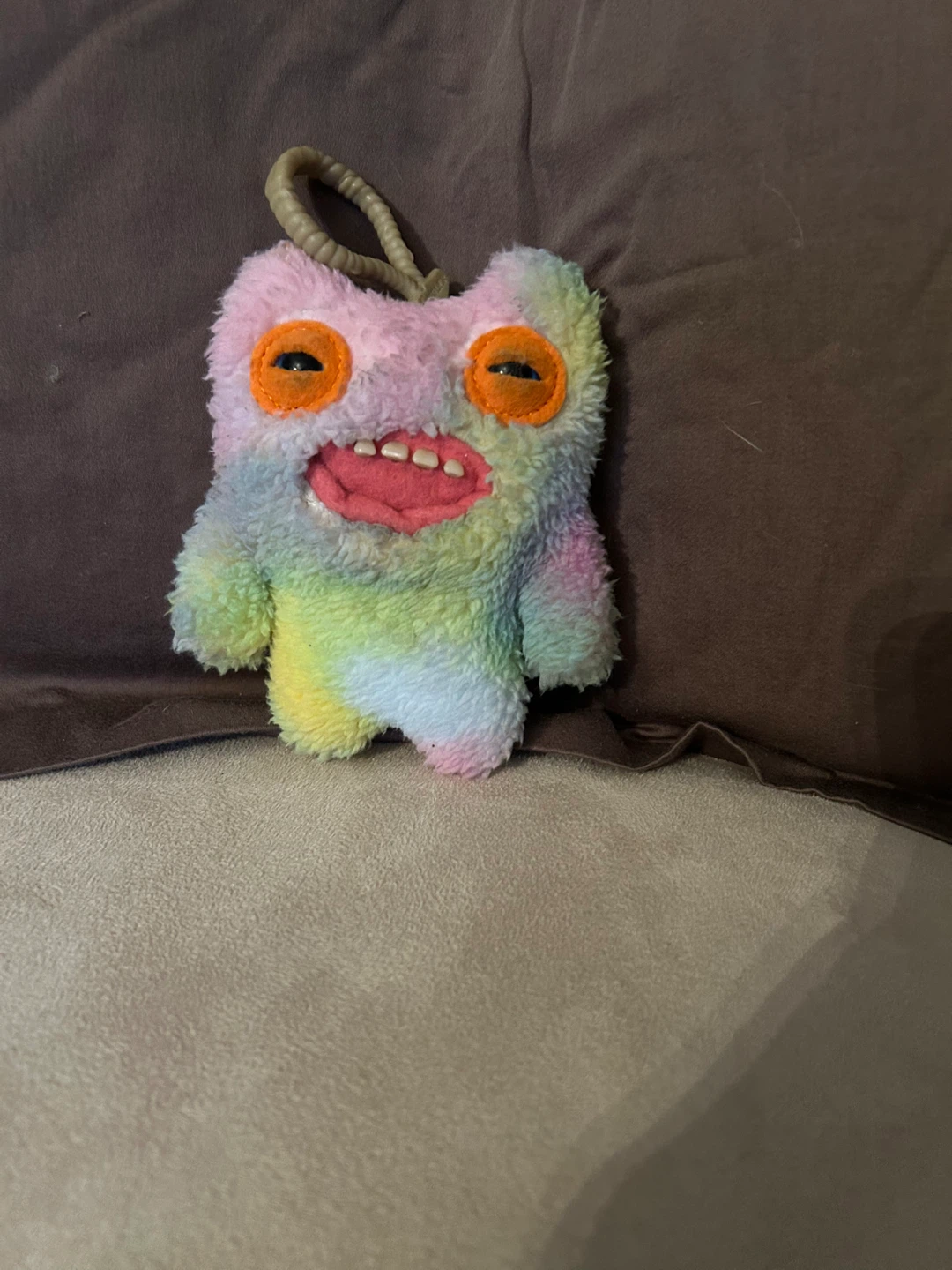 Fugglers Rainbow Plush Keychain