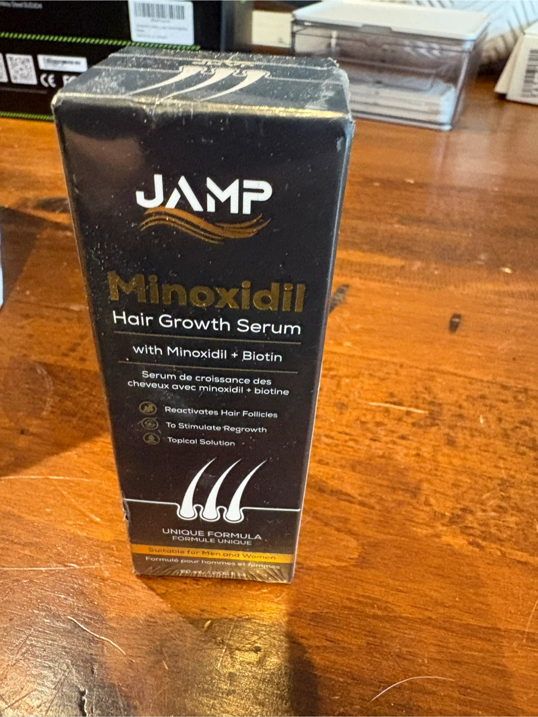JAMP Minoxidil Hair Growth Serum with Minoxidil + Biotin - 60 ml