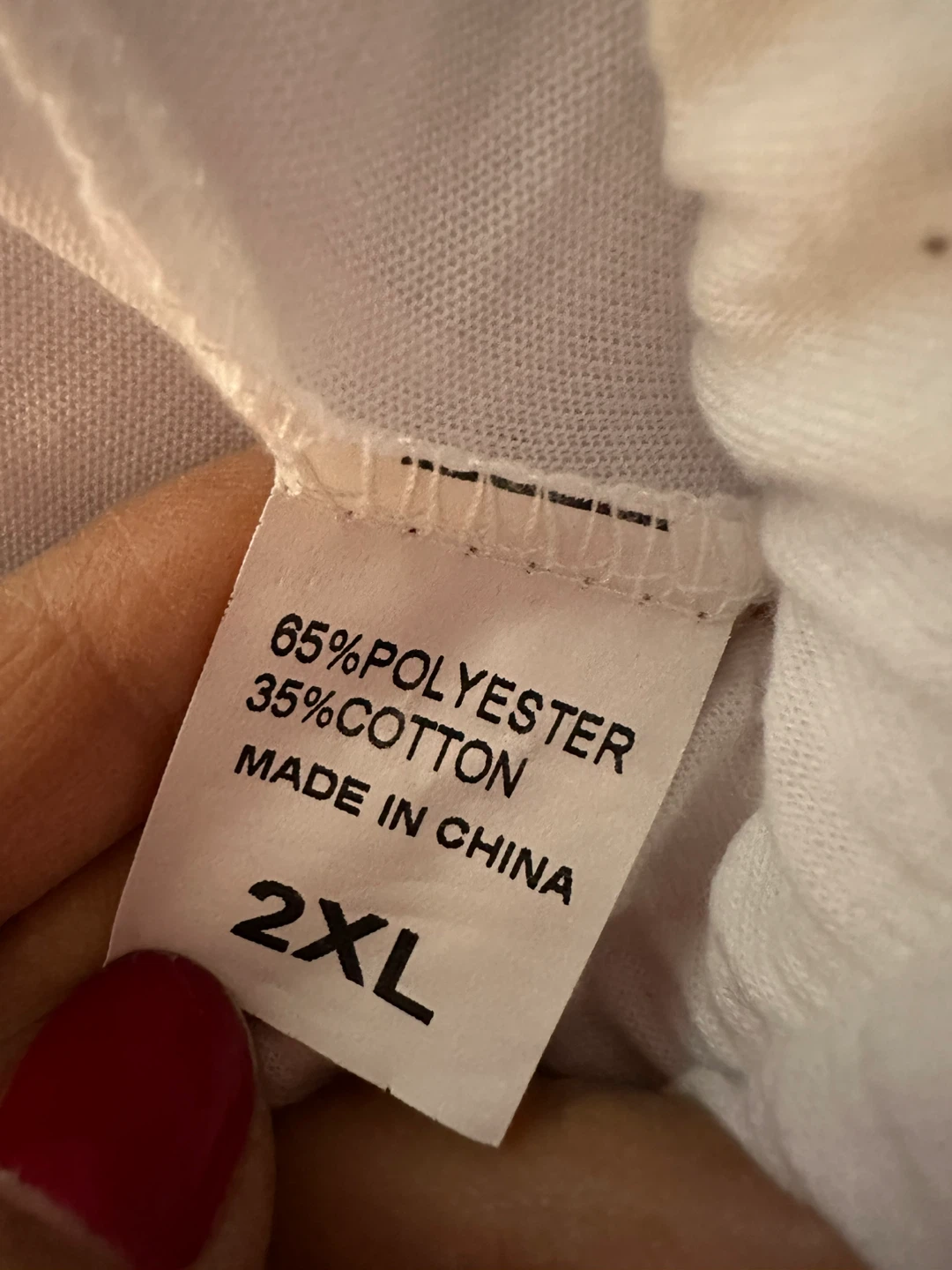 White off-the-shoulder dress, size 2XL🧡 - photo 3