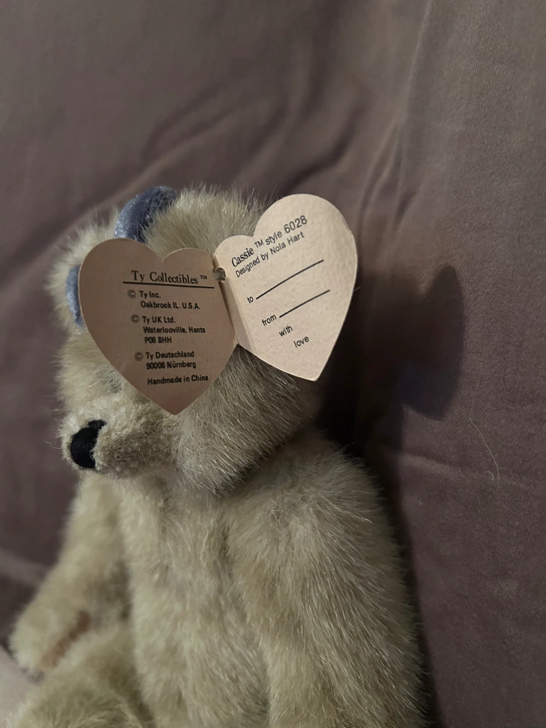 Ty Collectibles Cassie Beanie Baby Bear - photo 2