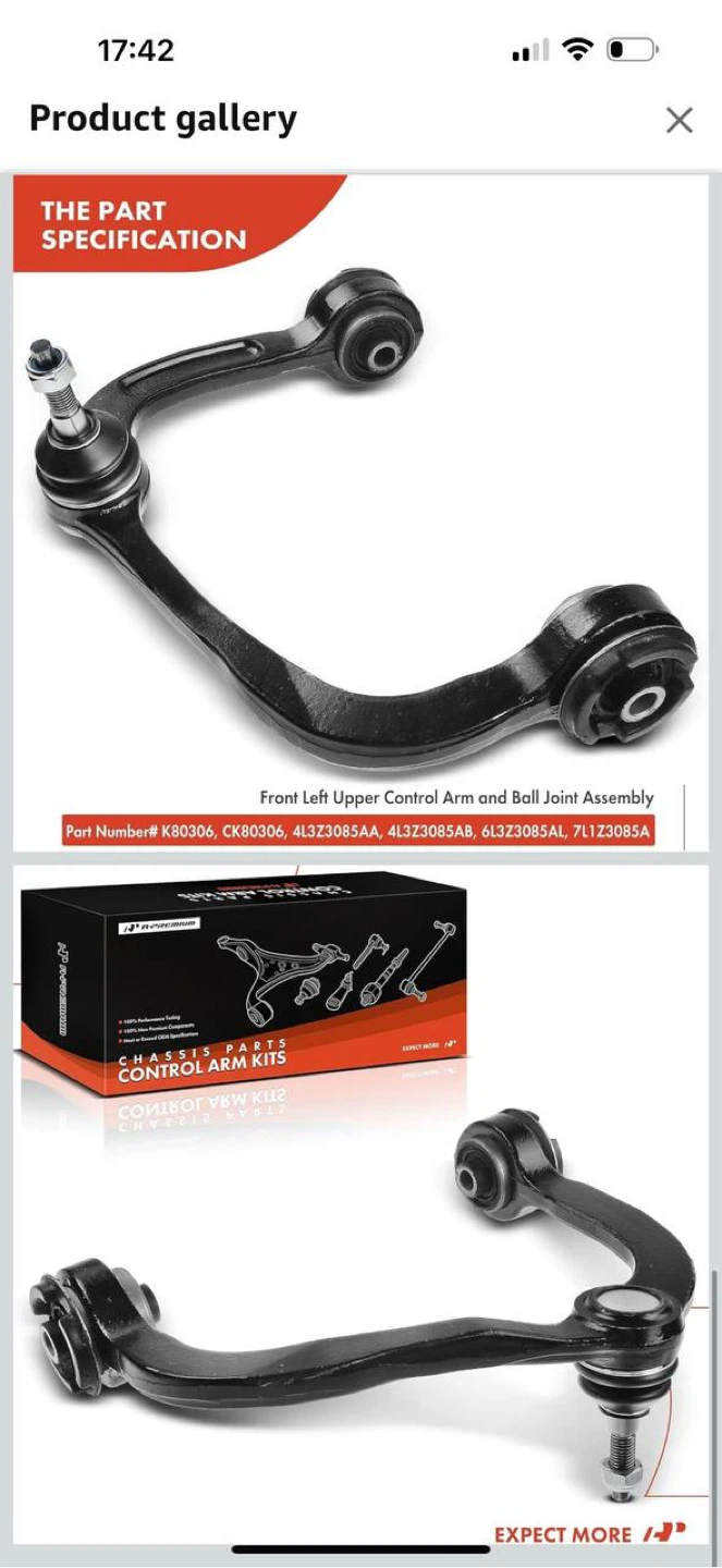 🚗 A-Premium Front Left Upper Control Arm  Ford/lincoln -Open Box - photo 4