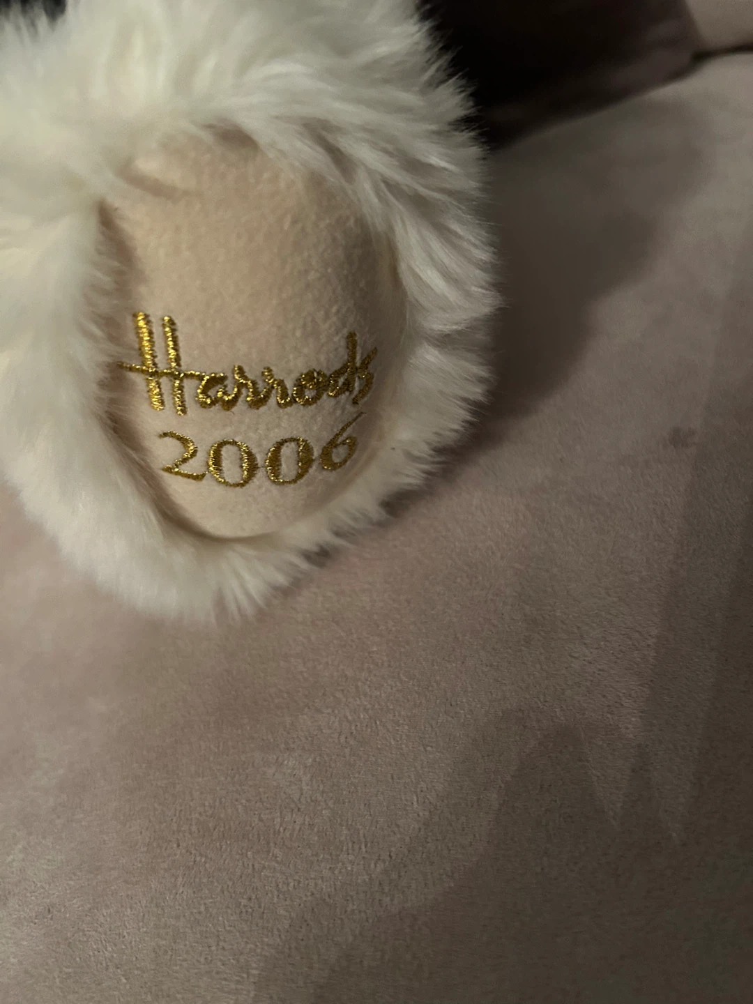 Harrods "2006" Teddy Bear with Sweater - photo 2