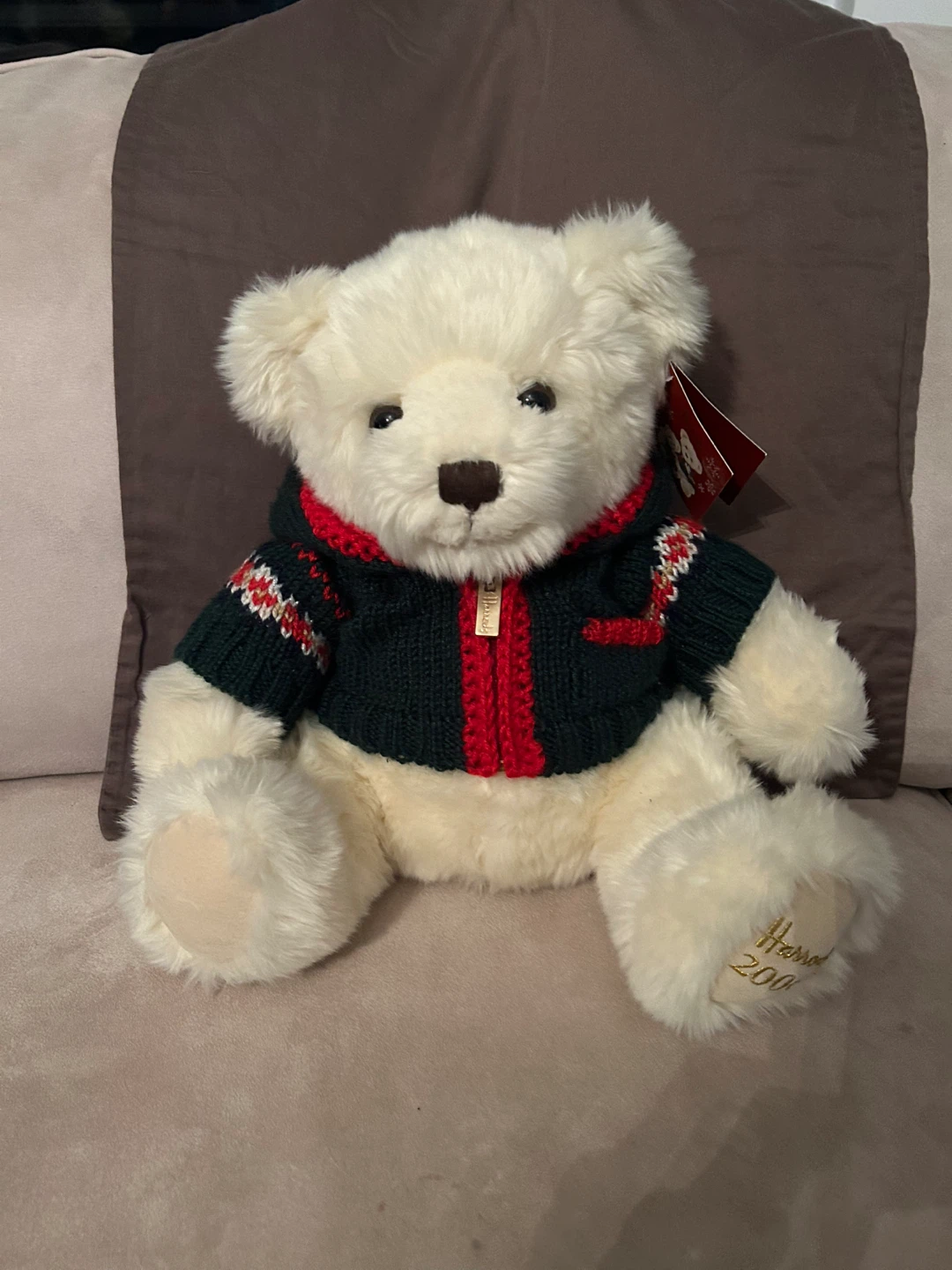 Harrods "2006" Teddy Bear with Sweater