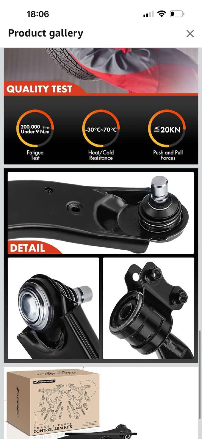 A-Premium Front Lower Left Control Arm for Mazda - photo 5